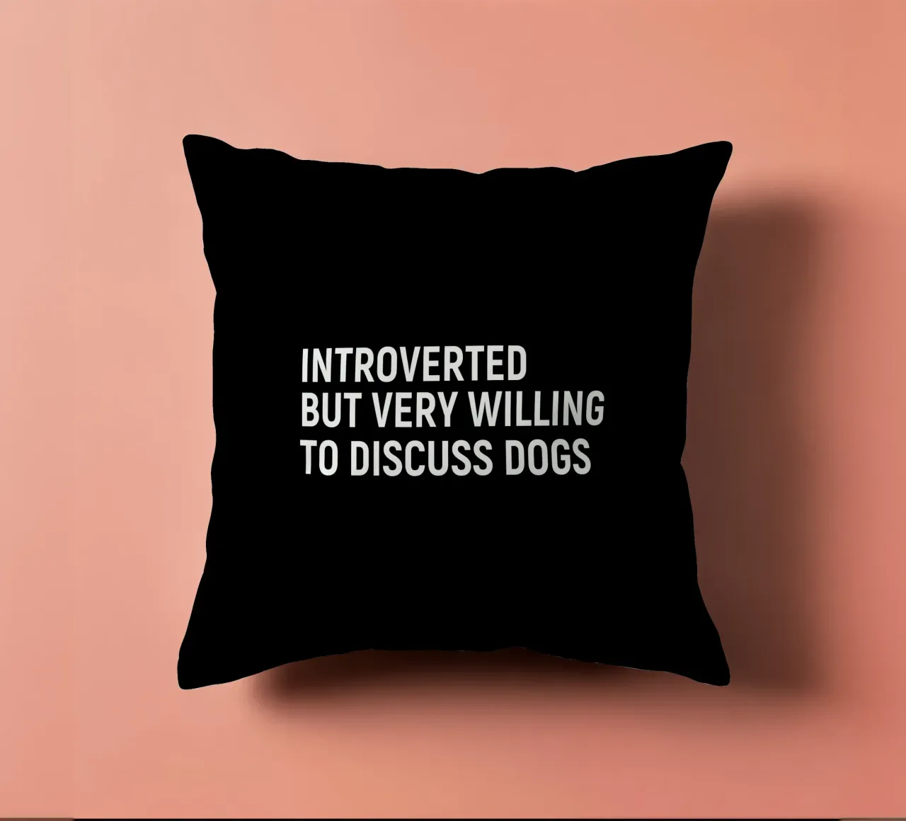 Introverted but very willing to discuss dogs cuscino da happieeagle