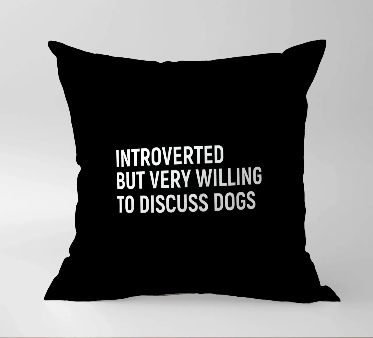 Introverted but very willing to discuss dogs cuscino da happieeagle