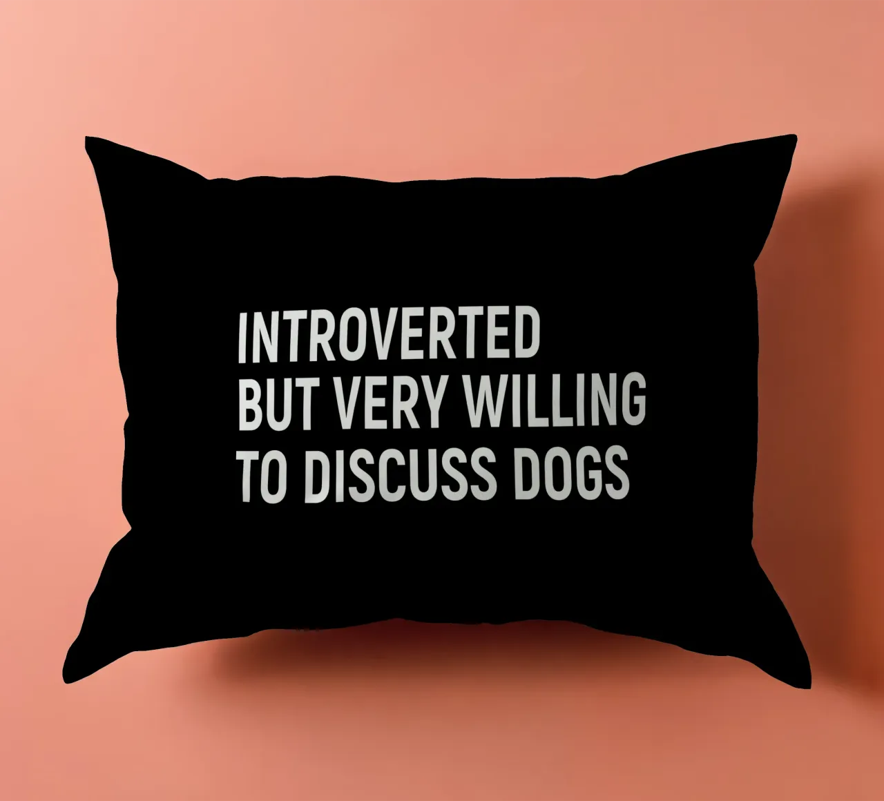 Introverted but very willing to discuss dogs cuscino da happieeagle