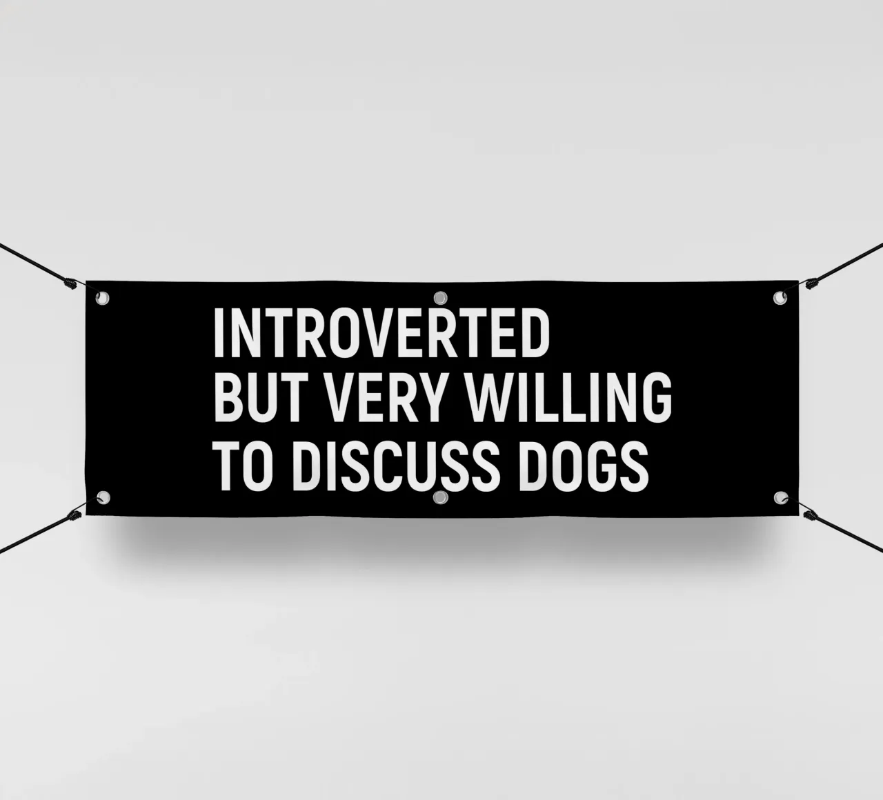 Introverted but very willing to discuss dogs PVC Plane von happieeagle