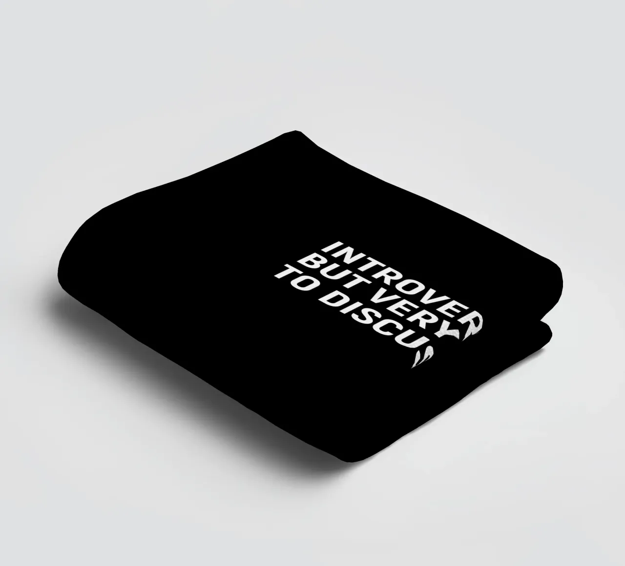 Introverted but very willing to discuss dogs towel by happieeagle