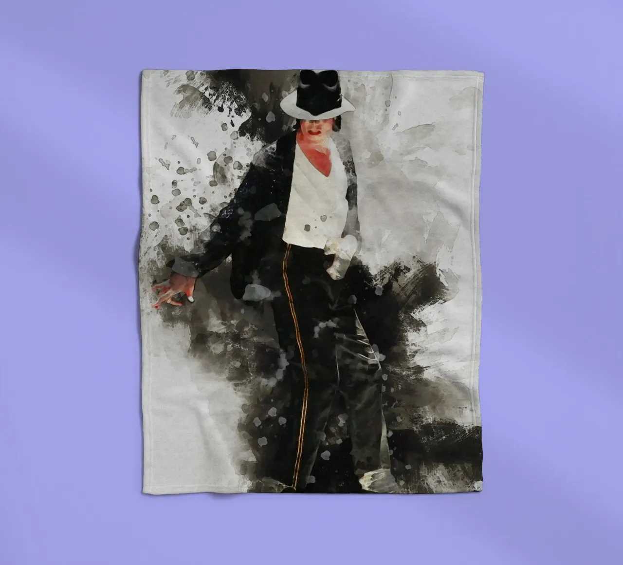 Smudge Re del Pop coperta in pile da Gunawan Rb