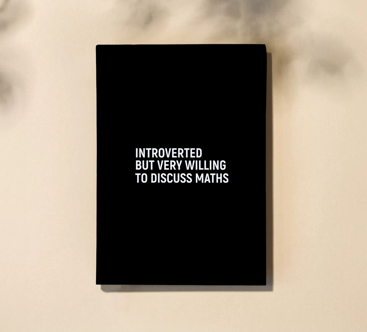 Introverted but very willing to discuss maths diario da happieeagle