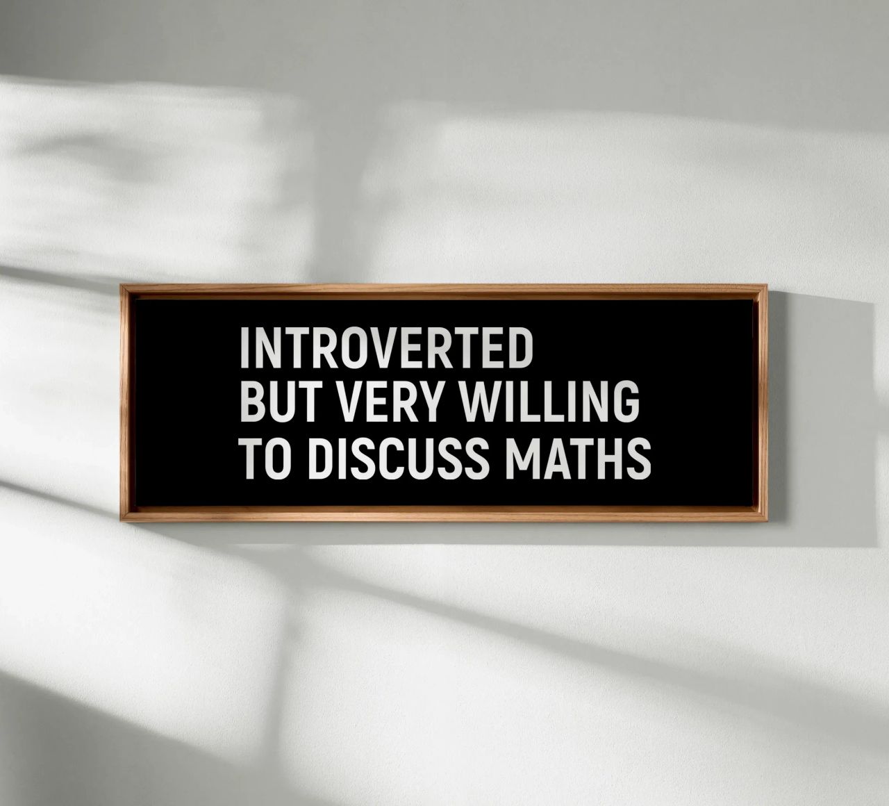 Introverted but very willing to discuss maths tela da happieeagle