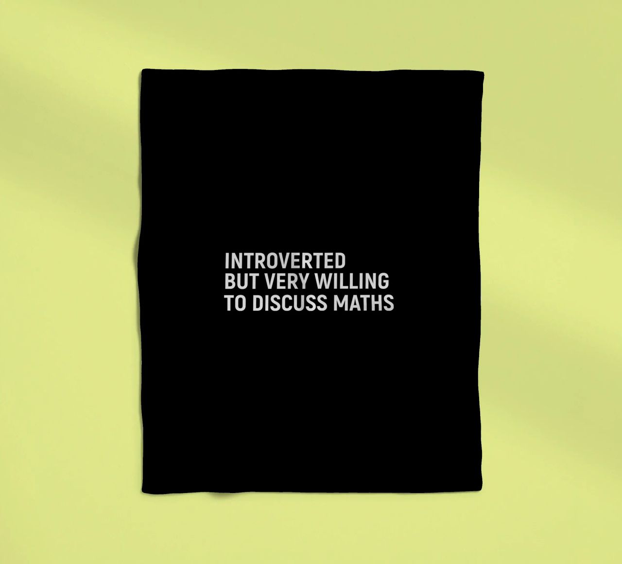 Introverted but very willing to discuss maths coperta in pile da happieeagle