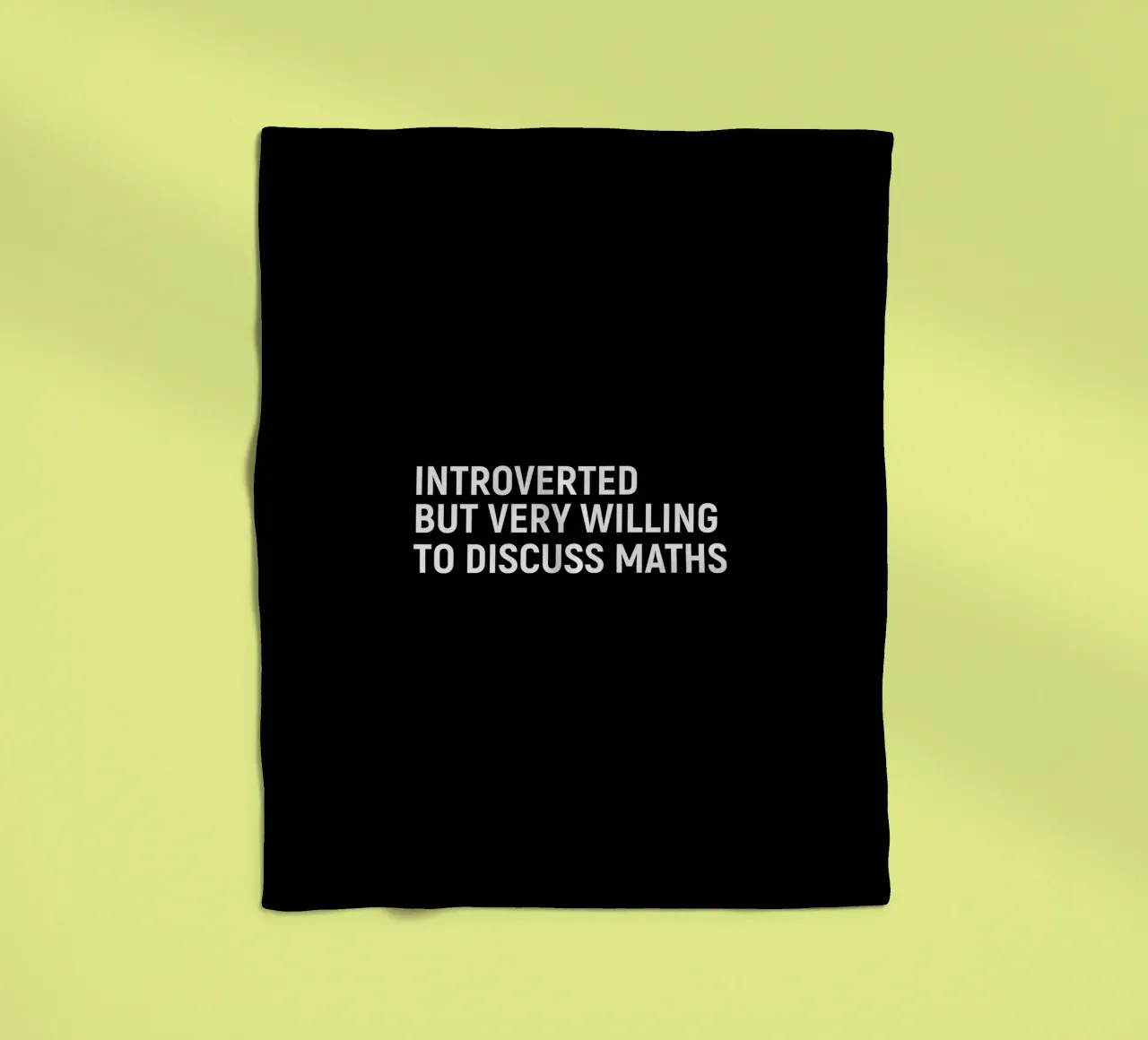 Introverted but very willing to discuss maths coperta in pile da happieeagle