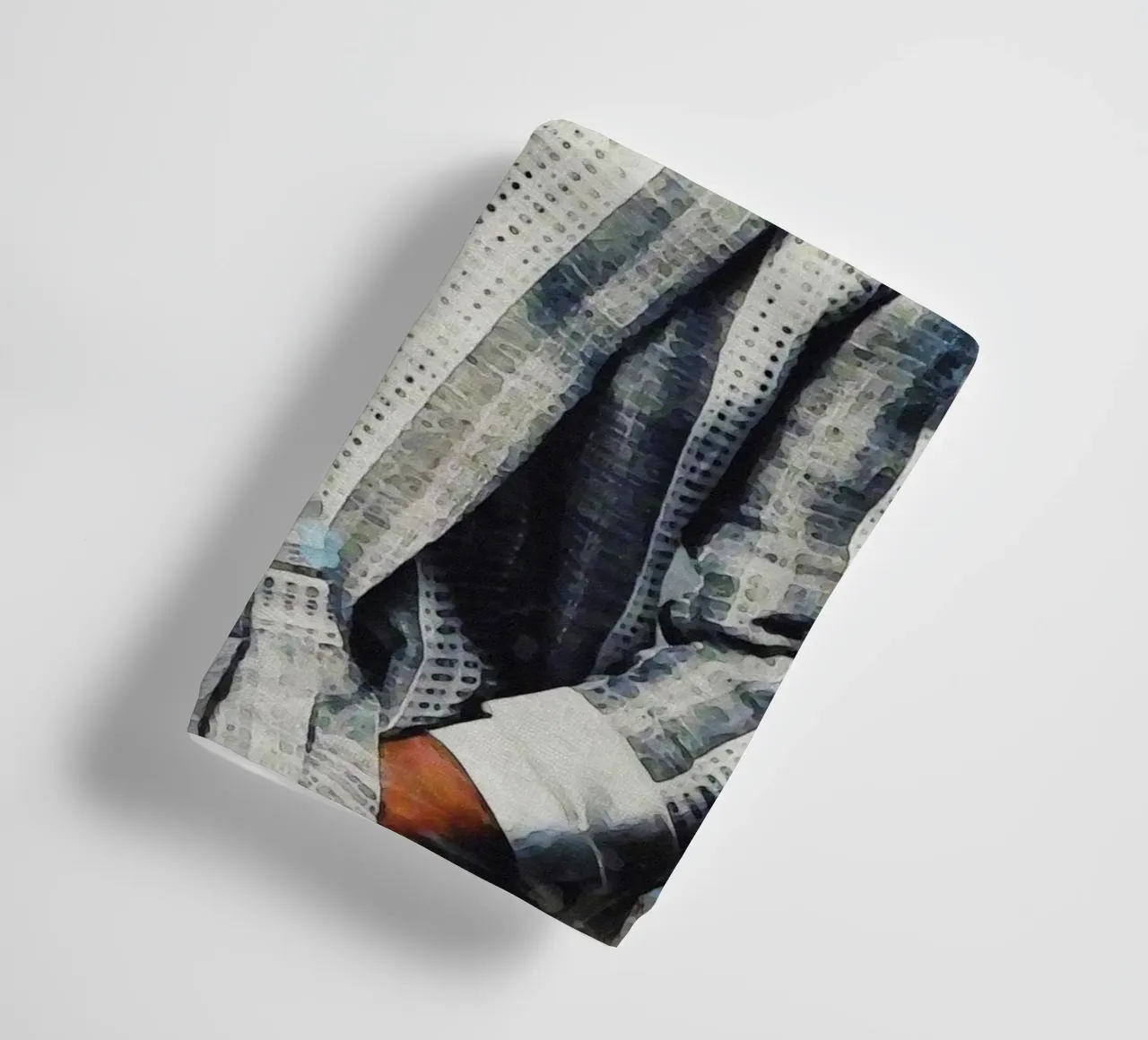 Smudge of Portrait George Michael Handtuch von Gunawan Rb