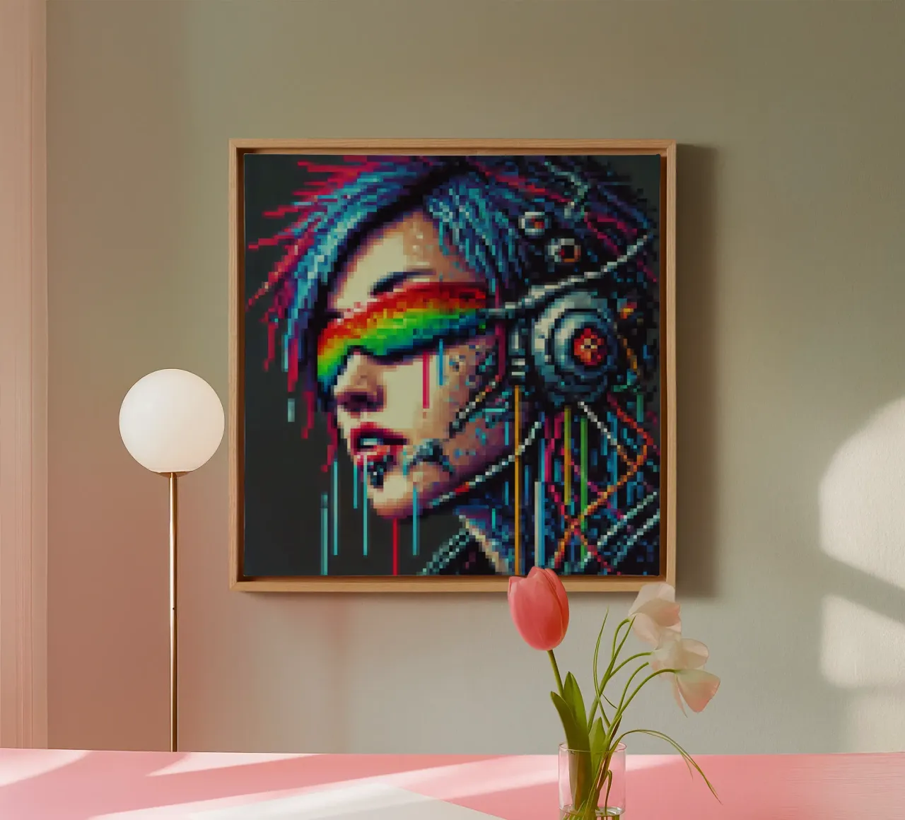 Cyberpunk - Pixelart canvas by pixelart