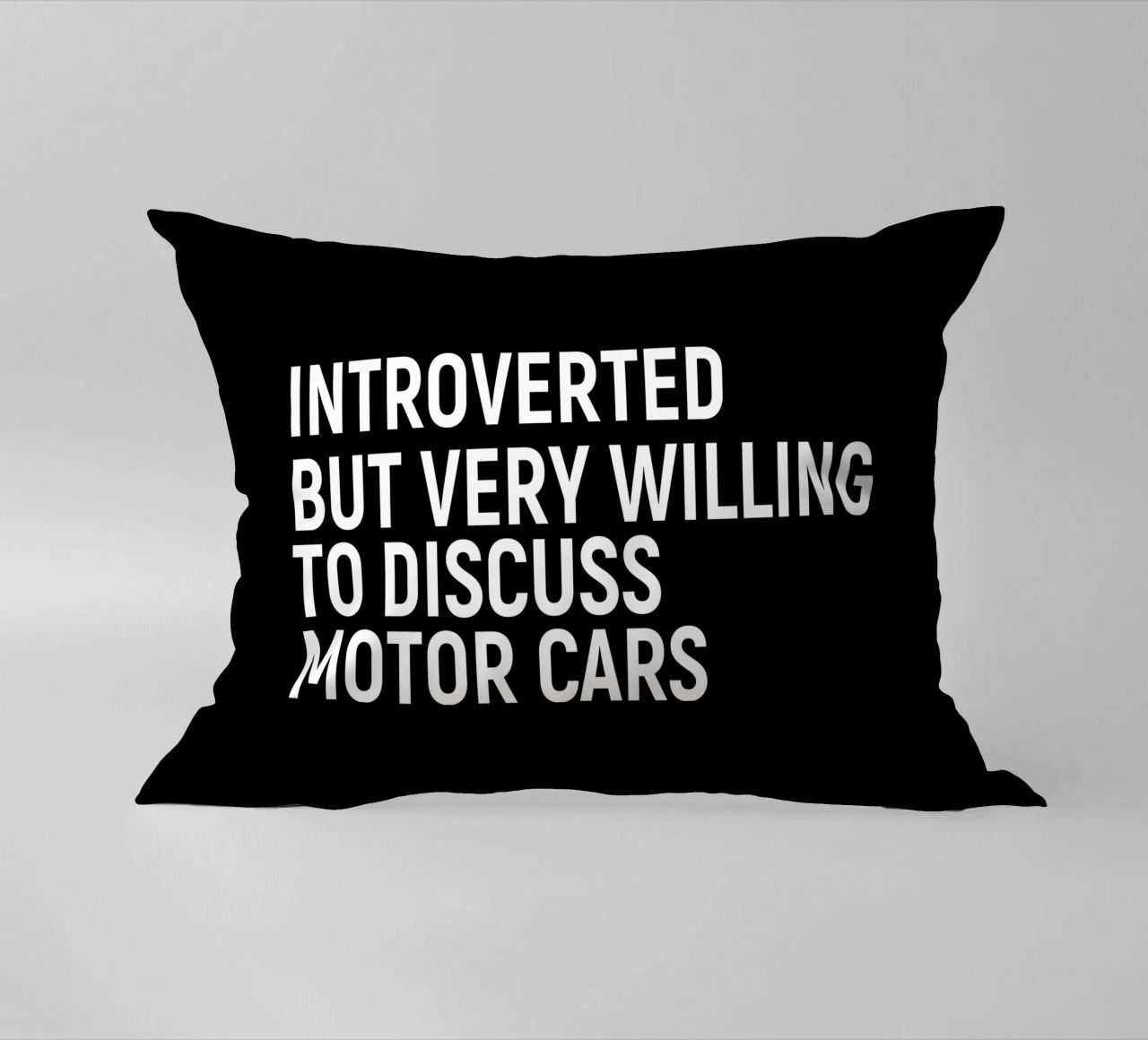Introverted but very willing to discuss motor cars cuscino da happieeagle