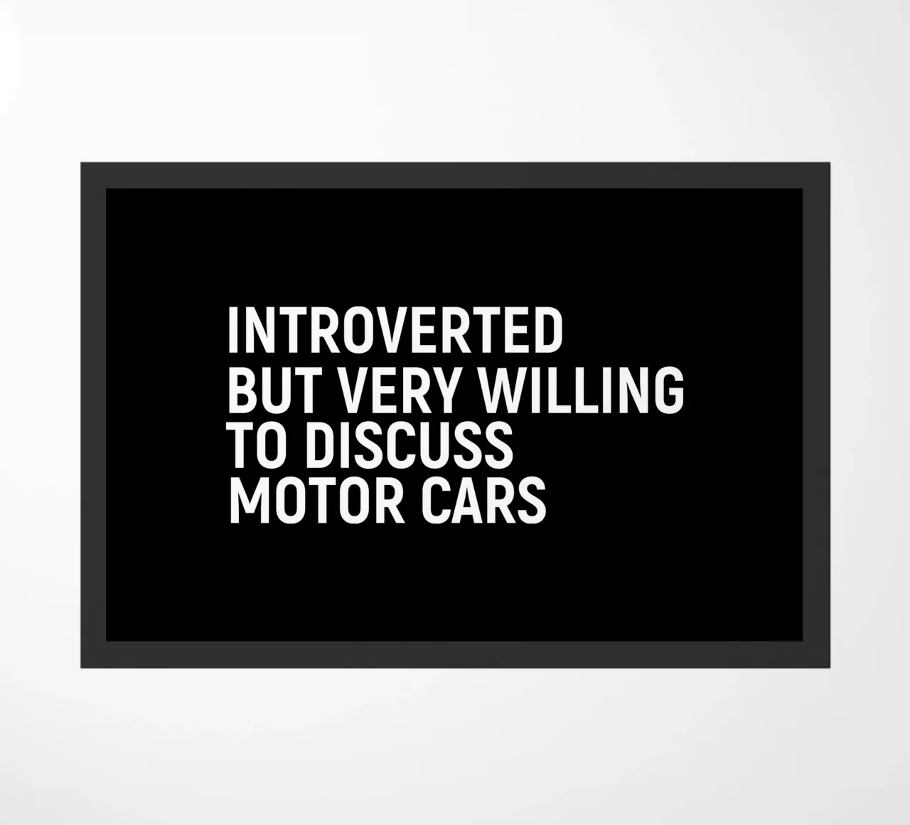 Introverted but very willing to discuss motor cars zerbino da happieeagle