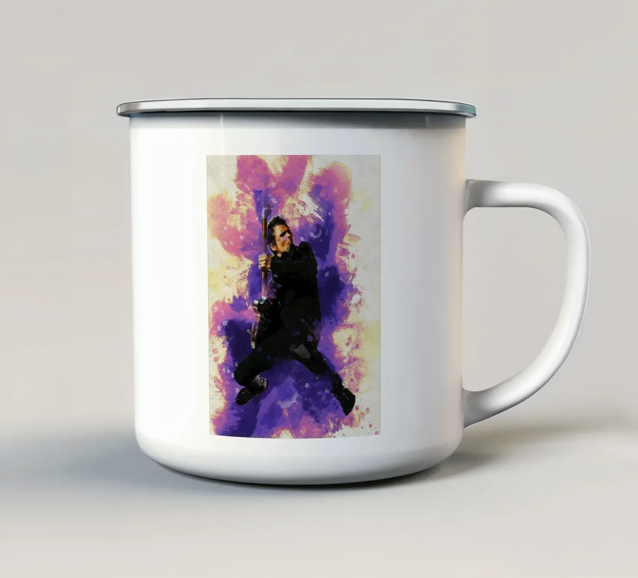 Sbaffo Matt Bellamy Salto tazza in smalto da Gunawan Rb