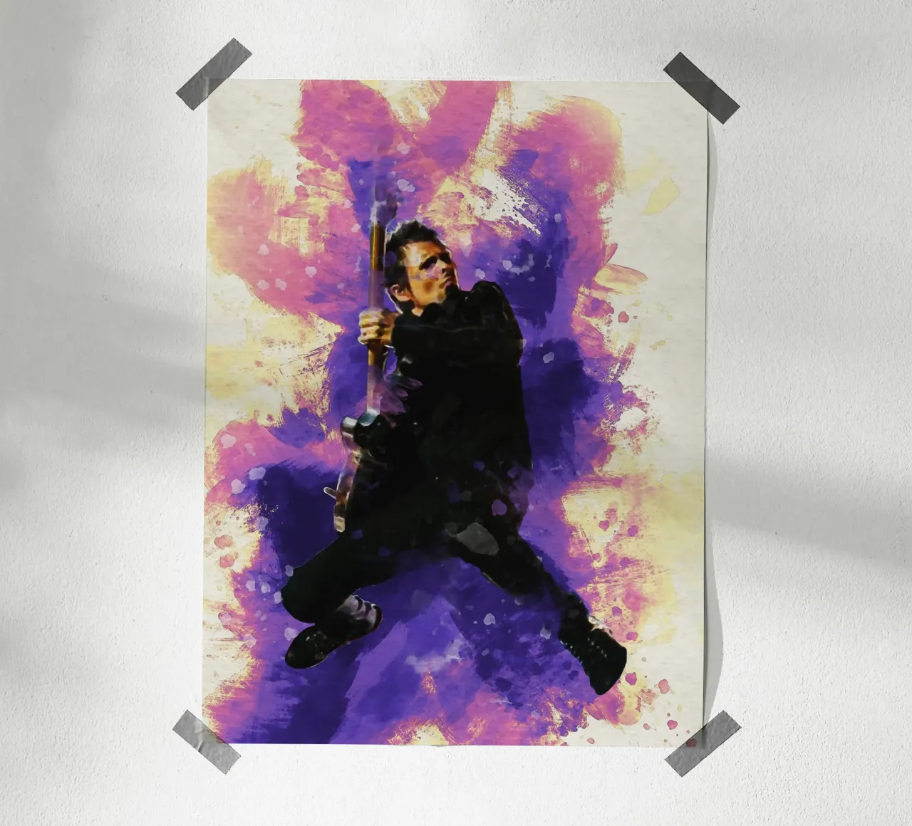 Smudge Matt Bellamy Sprung Hahnemühle von Gunawan Rb
