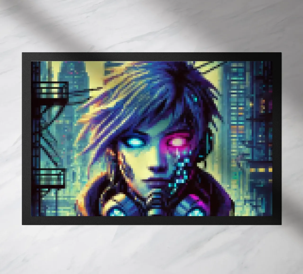 Cyberpunk - Pixelart zerbino da pixelart