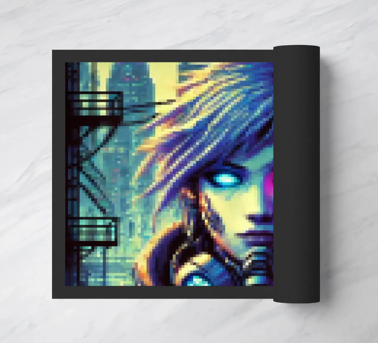 Cyberpunk - Pixelart zerbino da pixelart