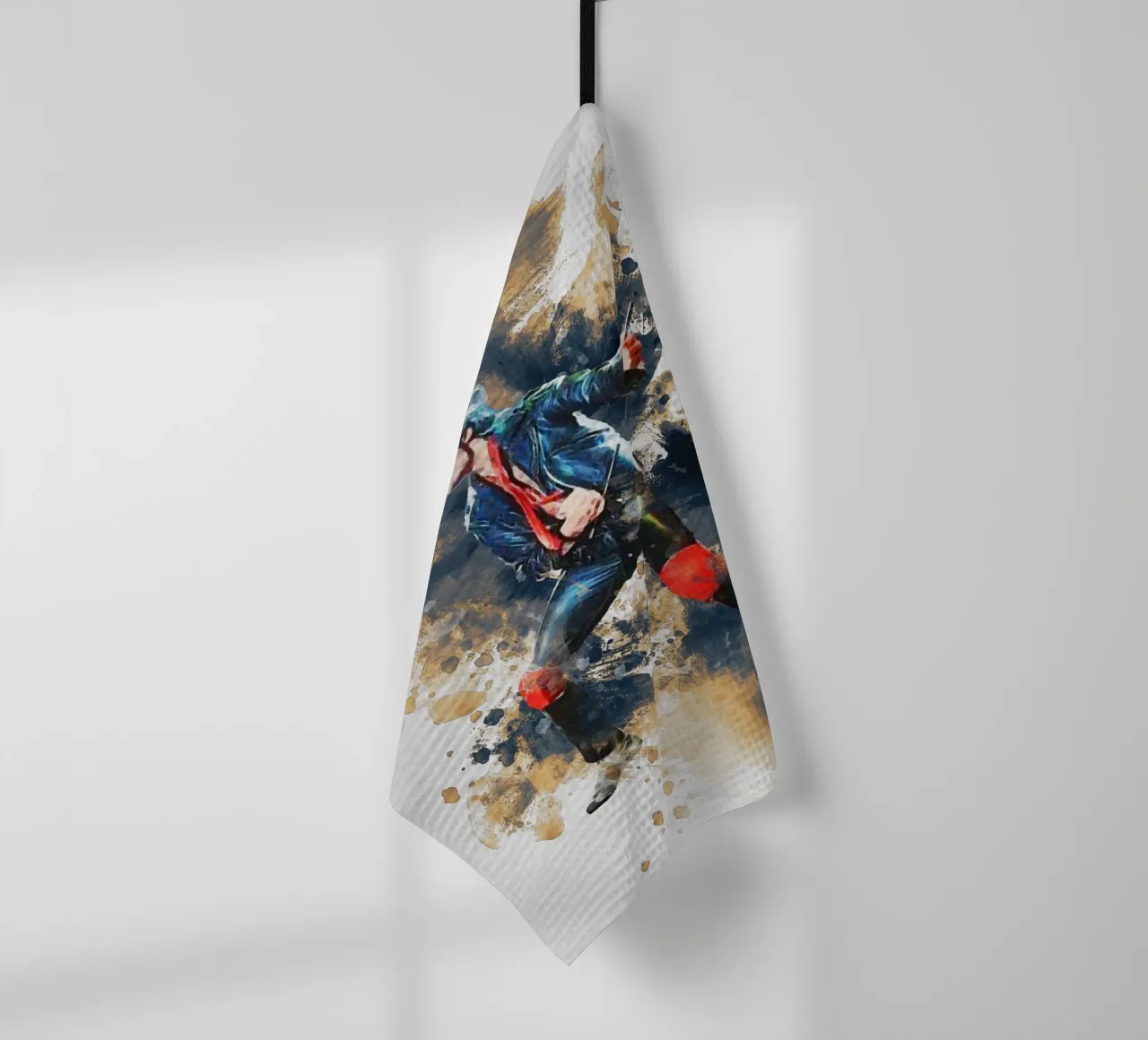 Smudge Portrait Freddie Mercury torchon de Gunawan Rb