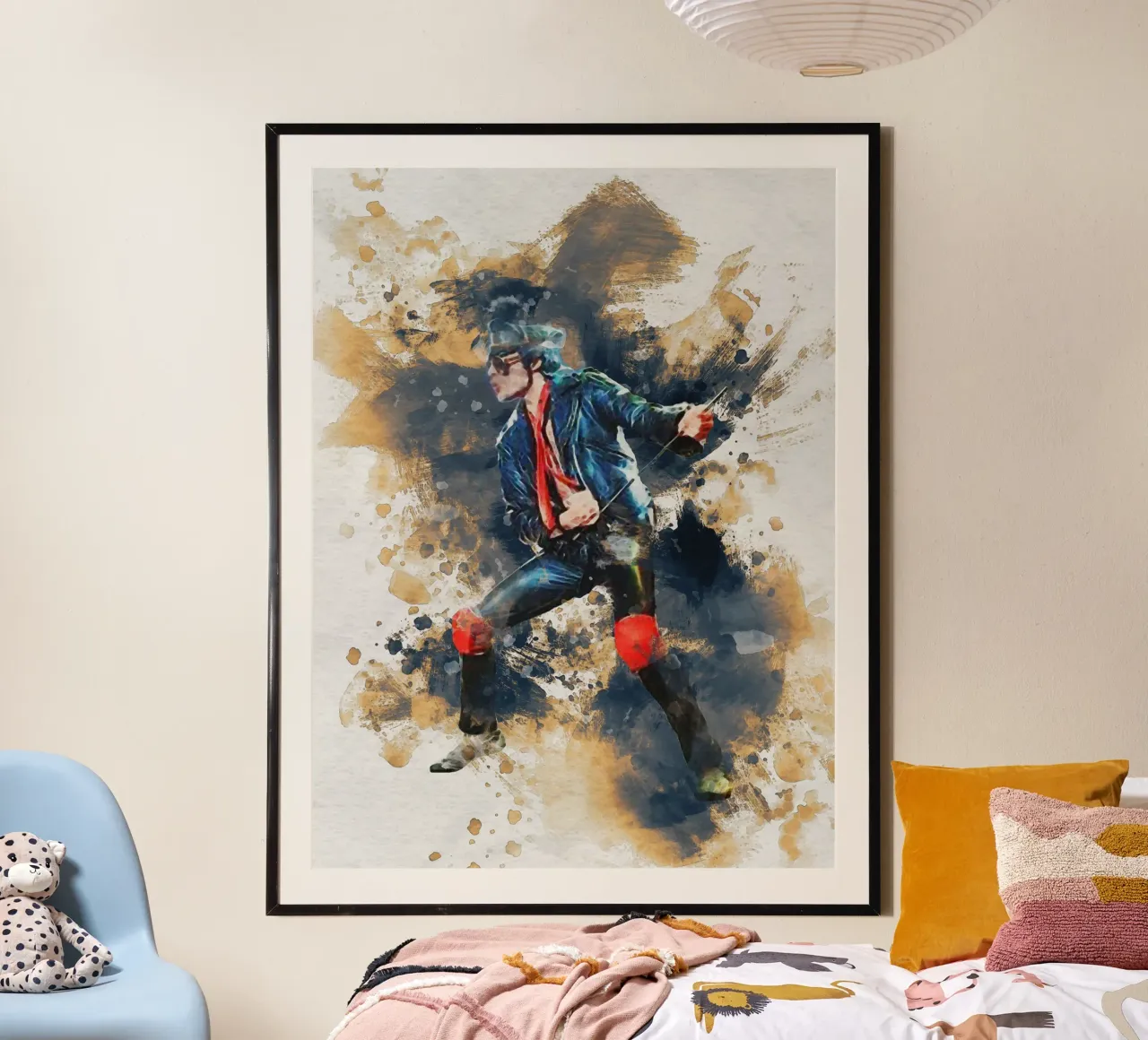 Smudge Porträt Freddie Mercury Hahnemühle von Gunawan Rb