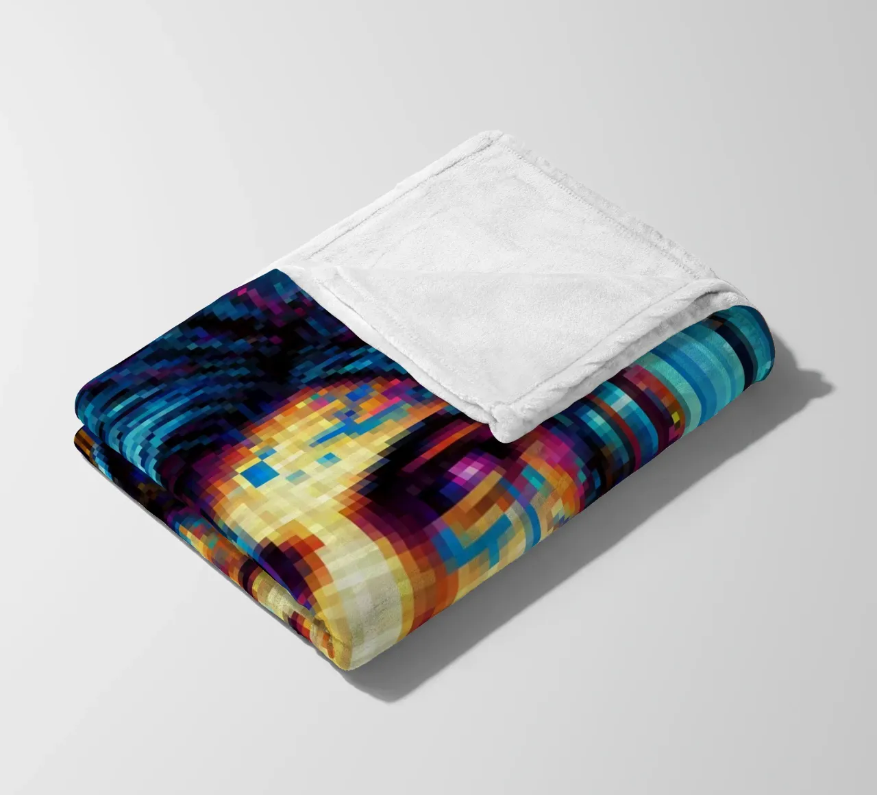 Cyberpunk - Pixelart coperta in pile da pixelart