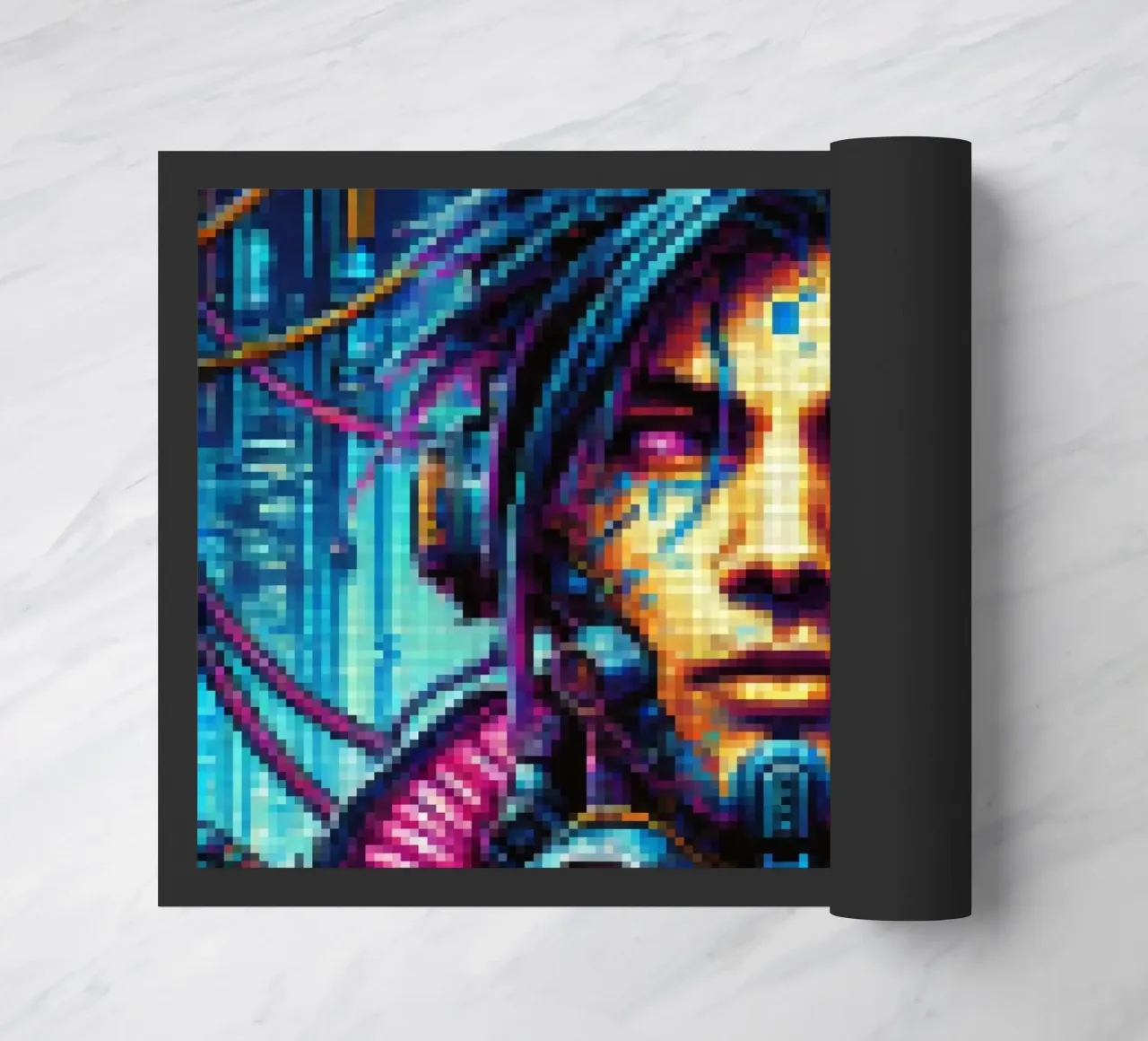 Cyberpunk - Pixelart zerbino da pixelart
