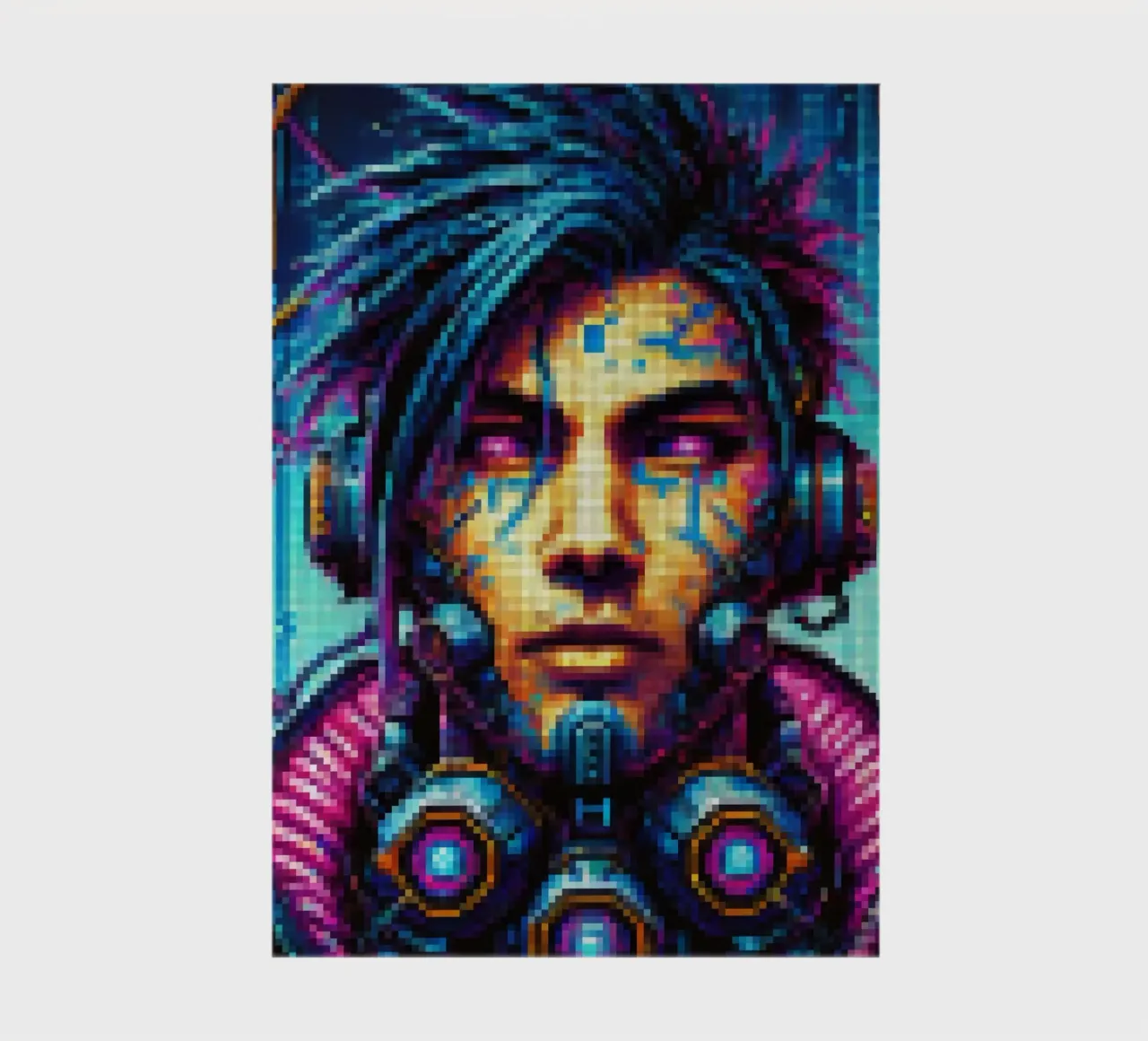 Cyberpunk - Pixelart notebook by pixelart