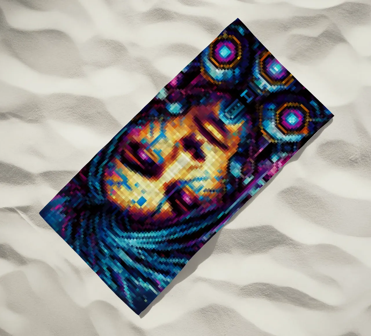 Cyberpunk - Pixelart telo mare da pixelart