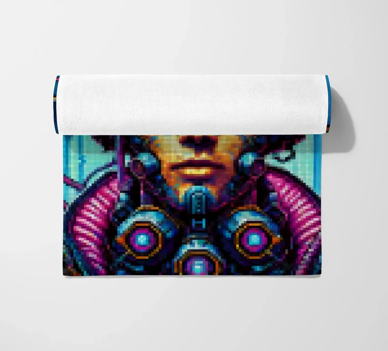 Cyberpunk - Pixelart telo mare da pixelart