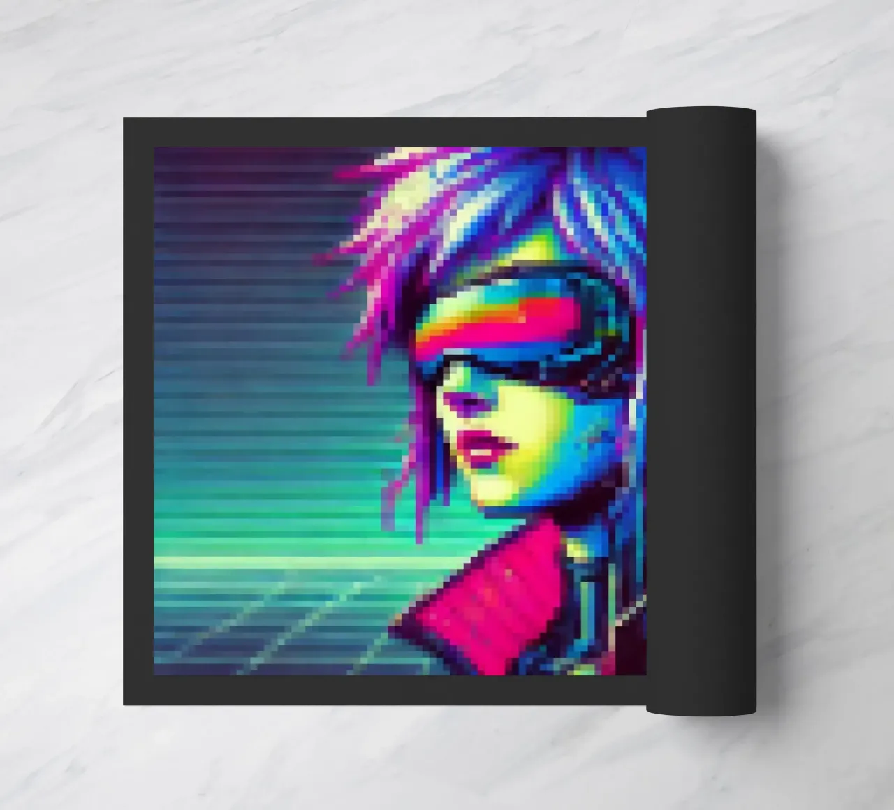 Cyberpunk - Pixelart zerbino da pixelart