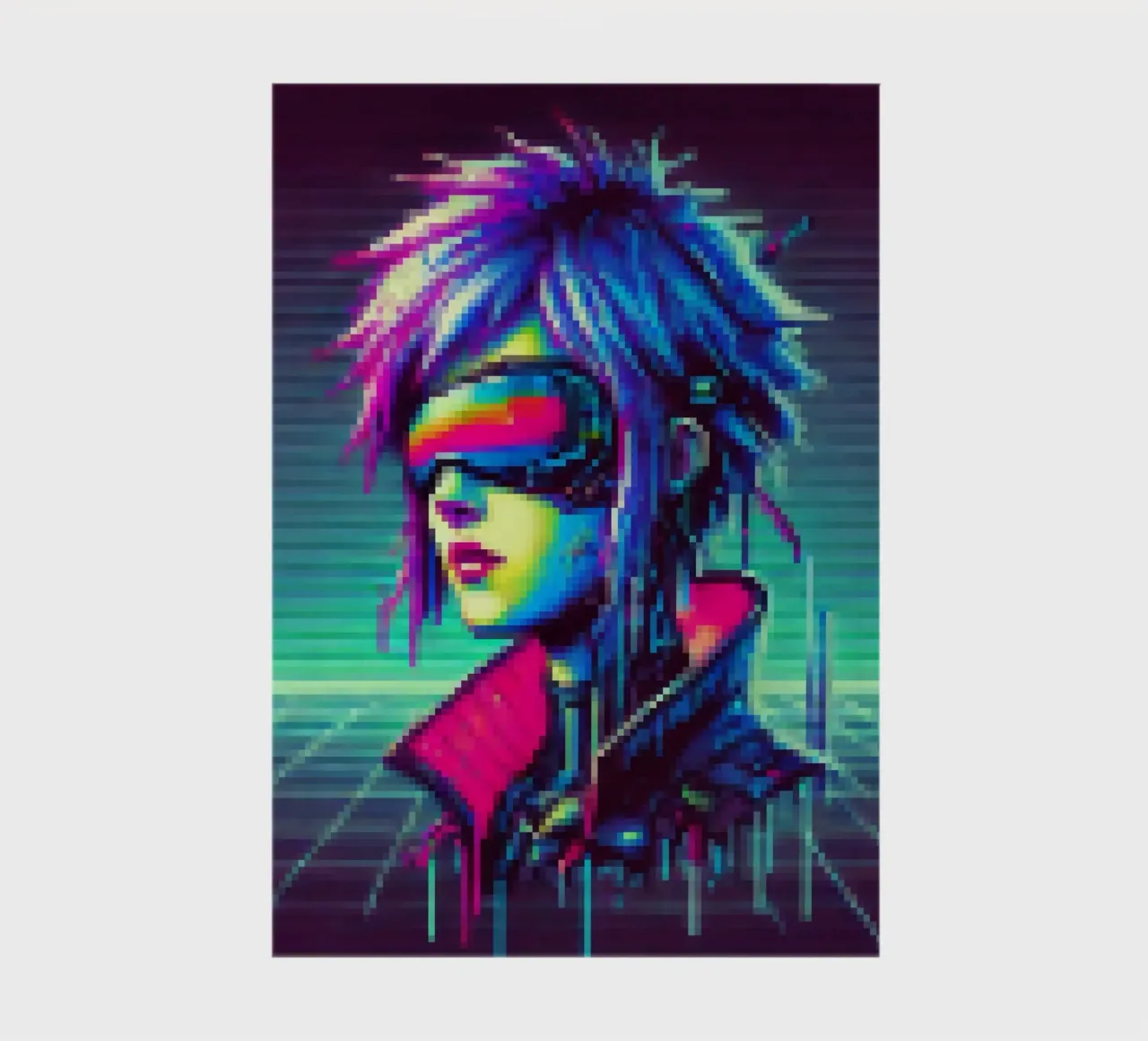 Cyberpunk - Pixelart notebook by pixelart
