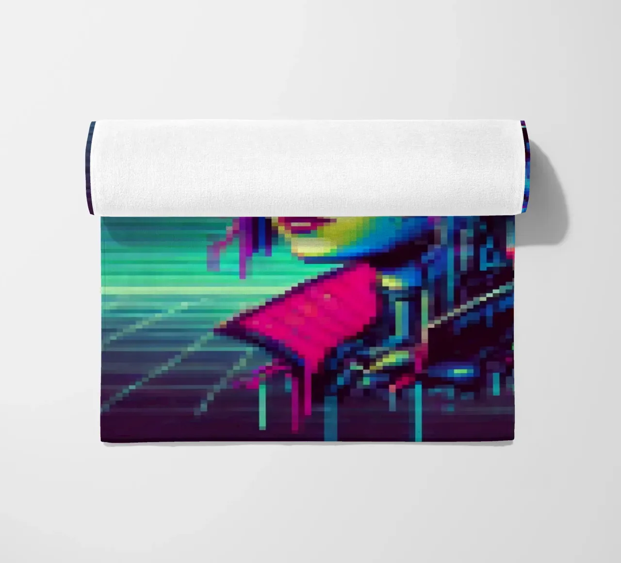 Cyberpunk - Pixelart telo mare da pixelart