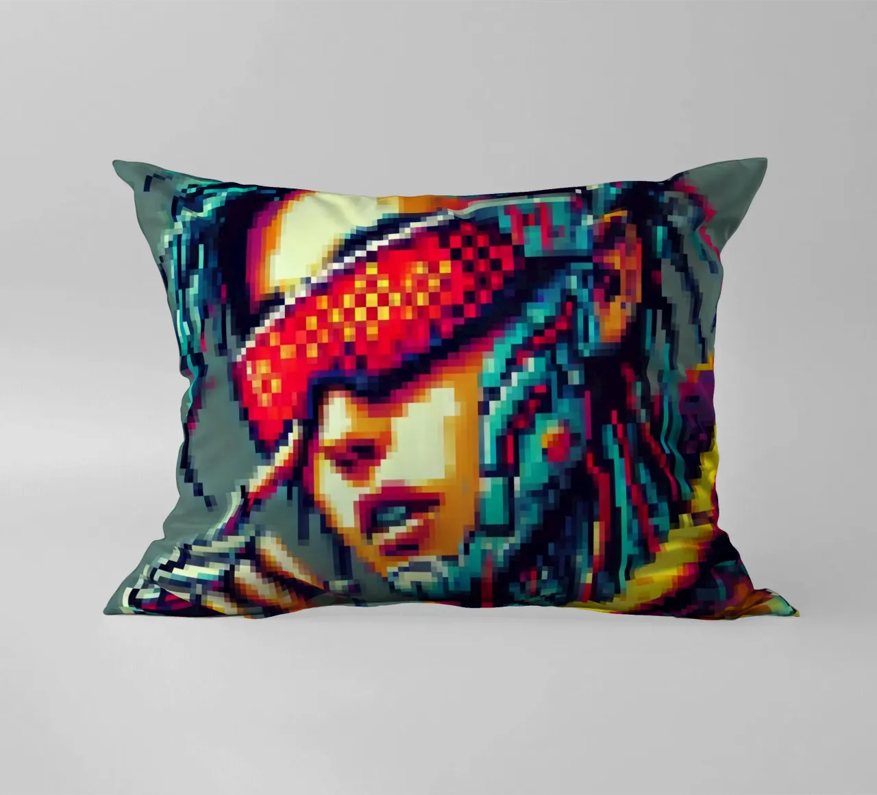 Cyberpunk - Pixelart cuscino da pixelart