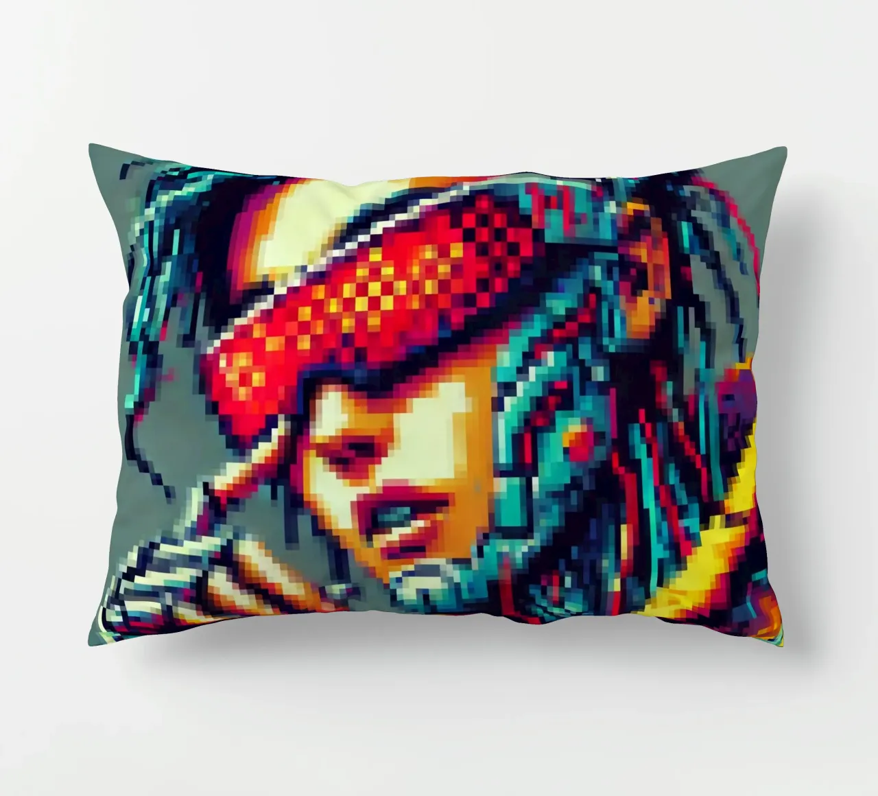 Cyberpunk - Pixelart cuscino da pixelart