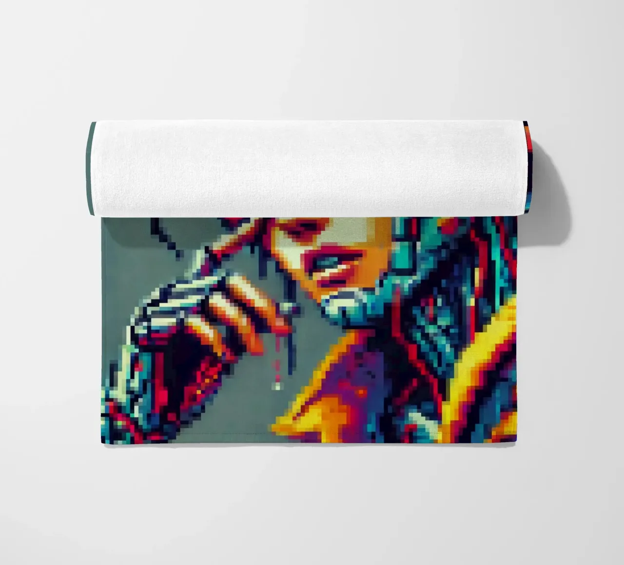 Cyberpunk - Pixelart telo mare da pixelart