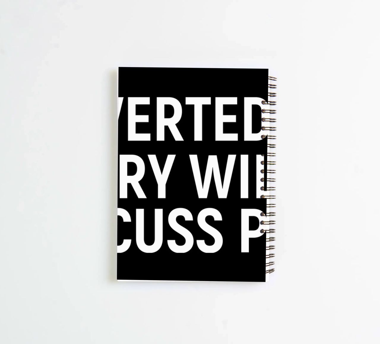 Introverted but very willing to discuss physics spiral notebook by happieeagle