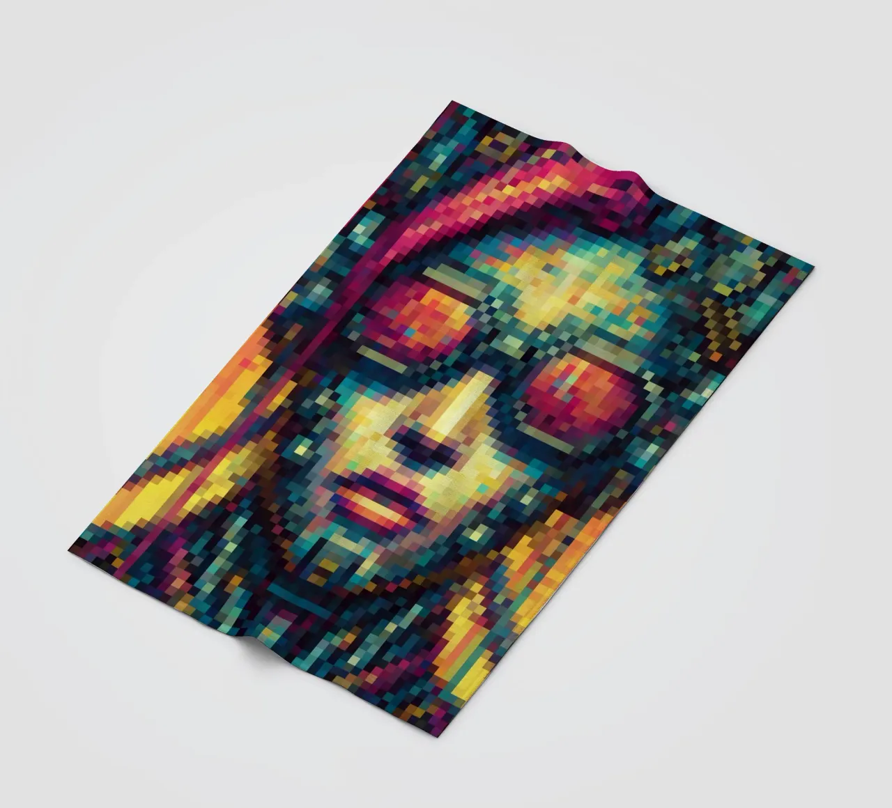Cyberpunk - Pixelart coperta in pile da pixelart