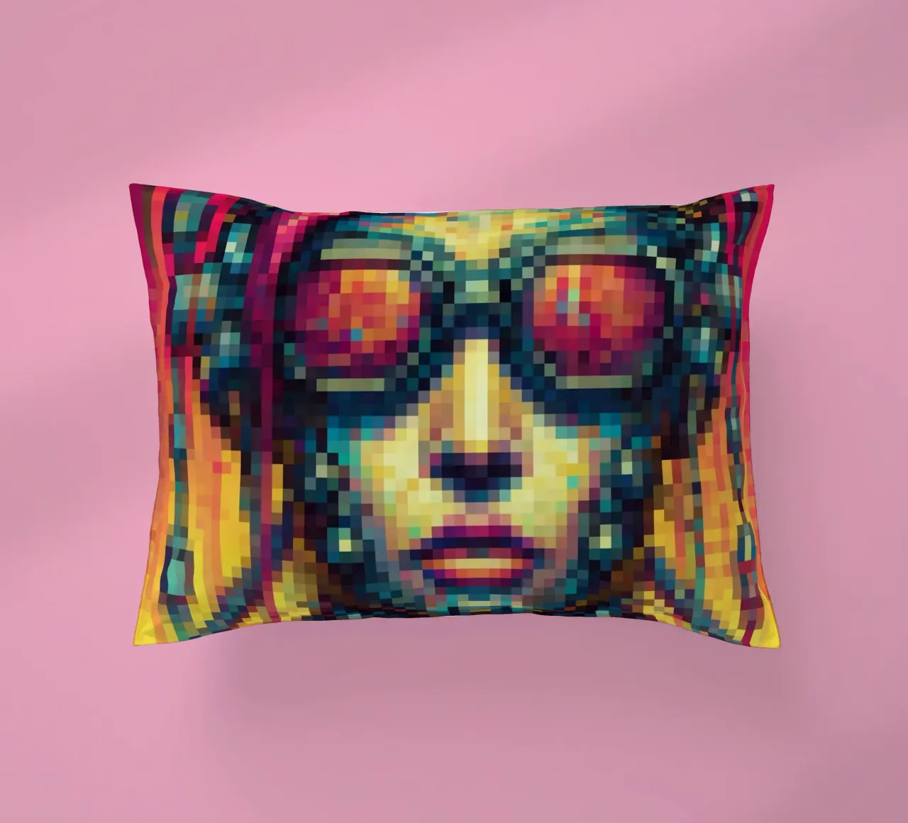 Cyberpunk - Pixelart cuscino da pixelart