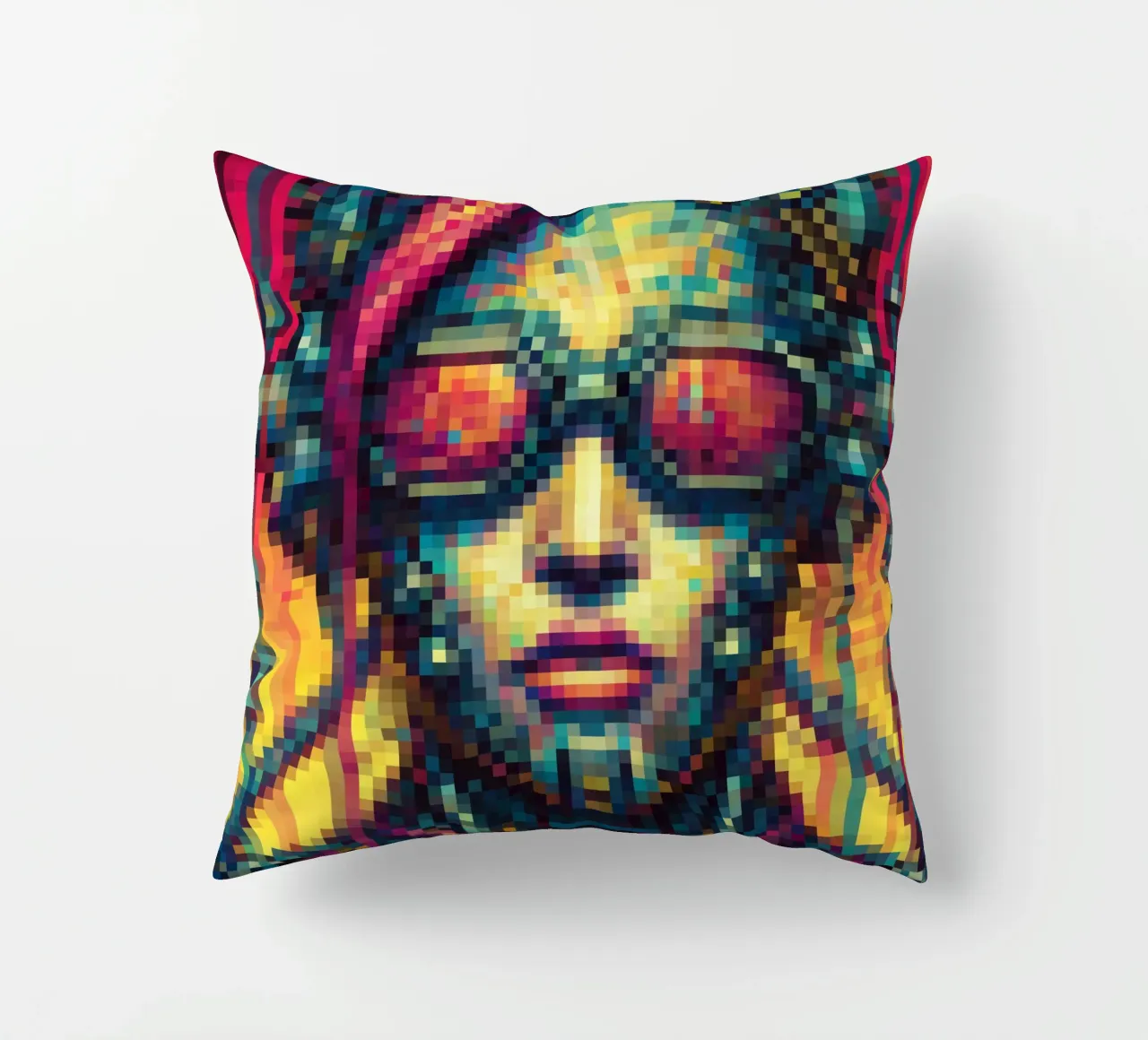 Cyberpunk - Pixelart cuscino da pixelart