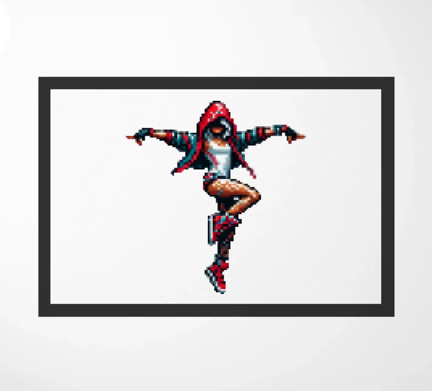 Dance - Pixelart doormat by pixelart