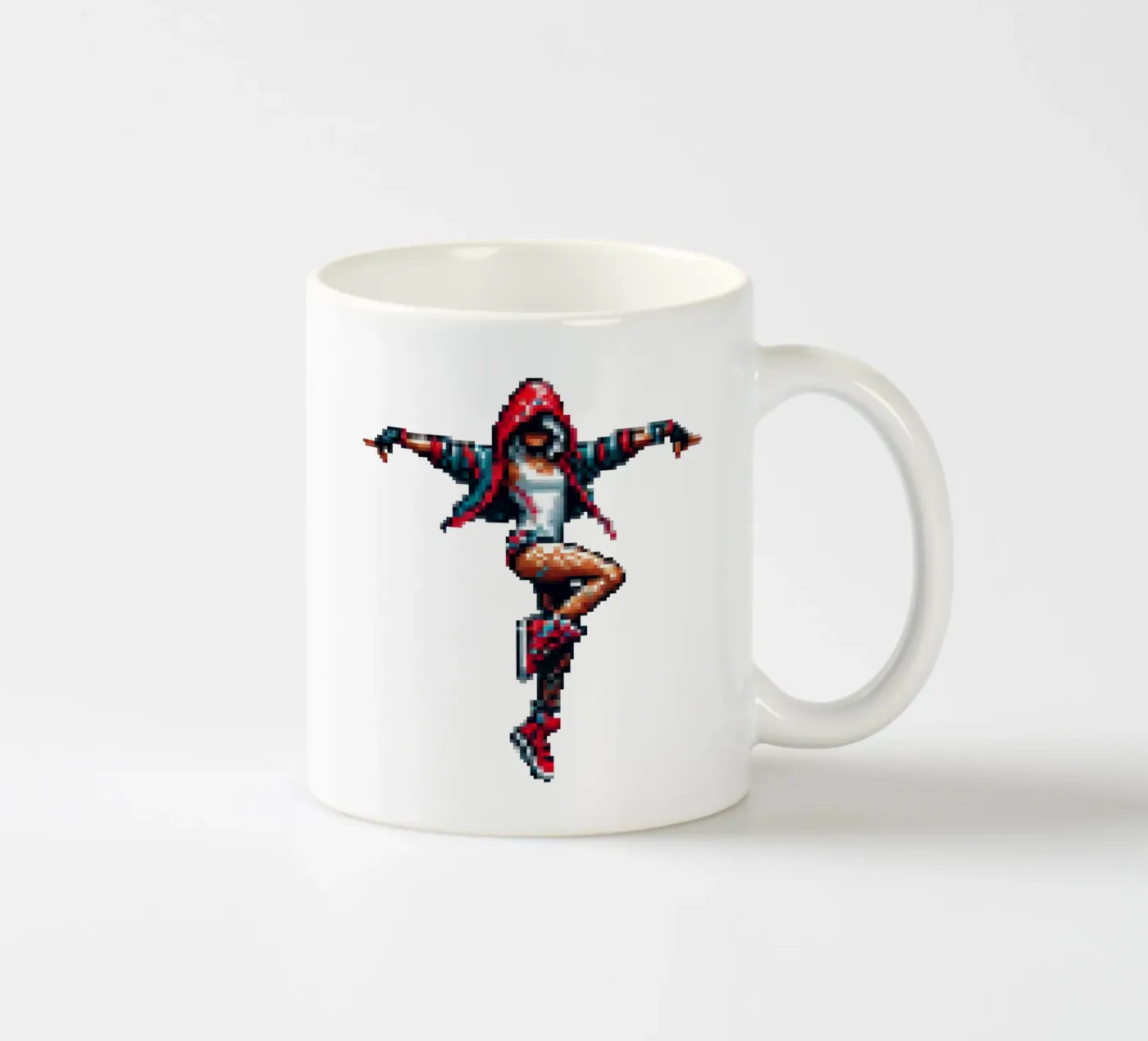 Dance - Pixelart ceramic mug by pixelart