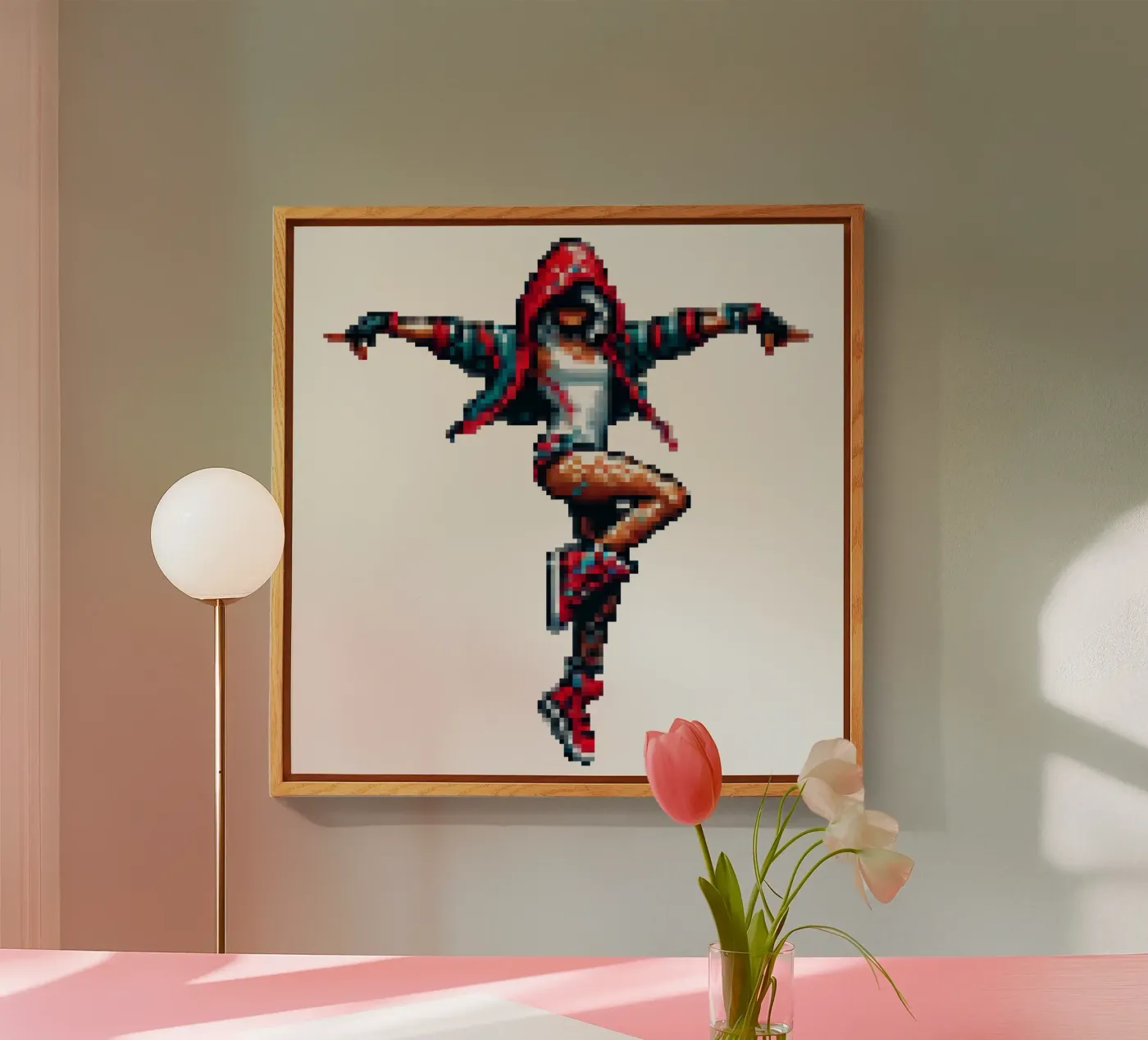 Dance - Pixelart plexiglas de pixelart