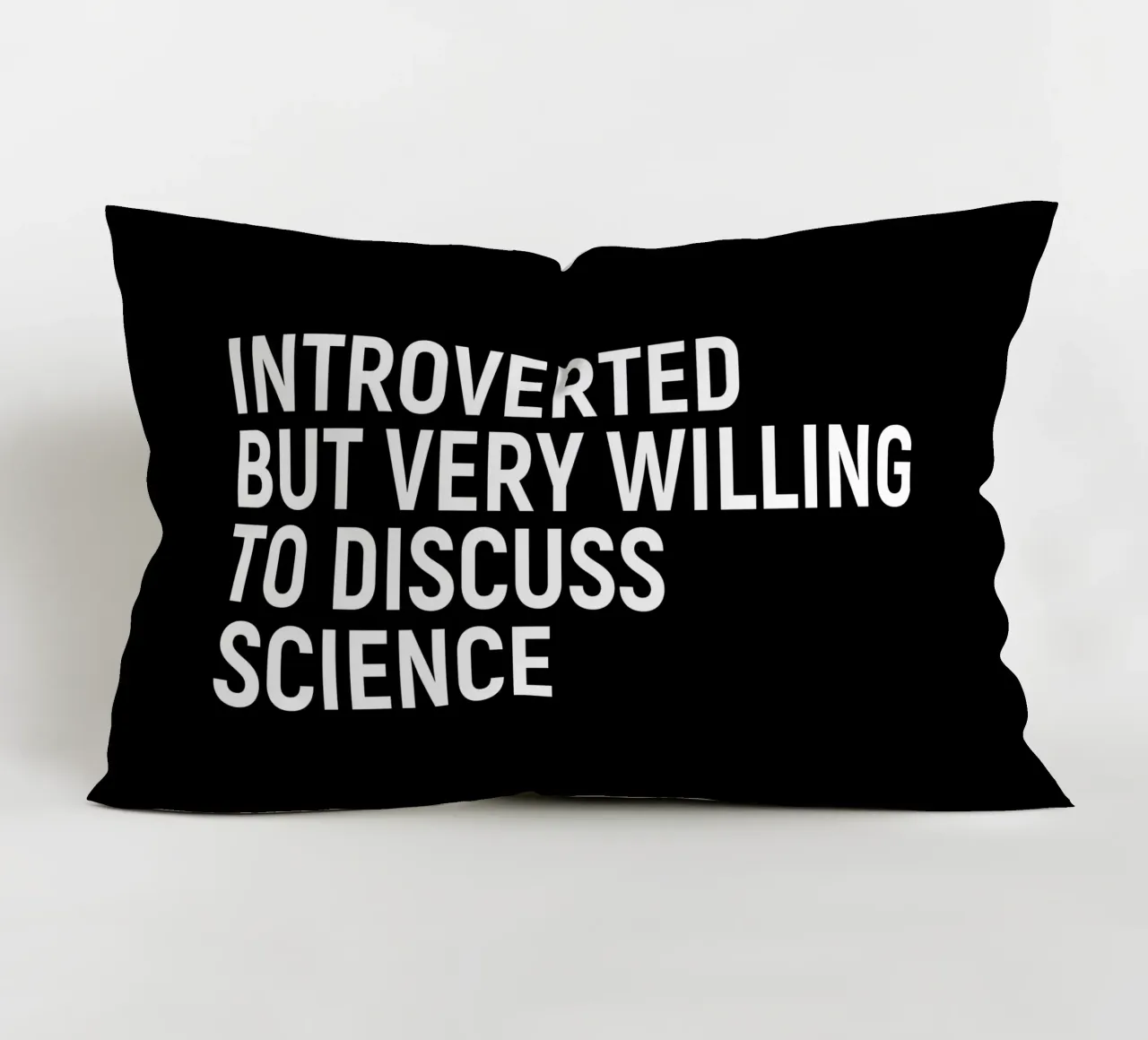 Introverted but very willing to discuss science coussin de happieeagle