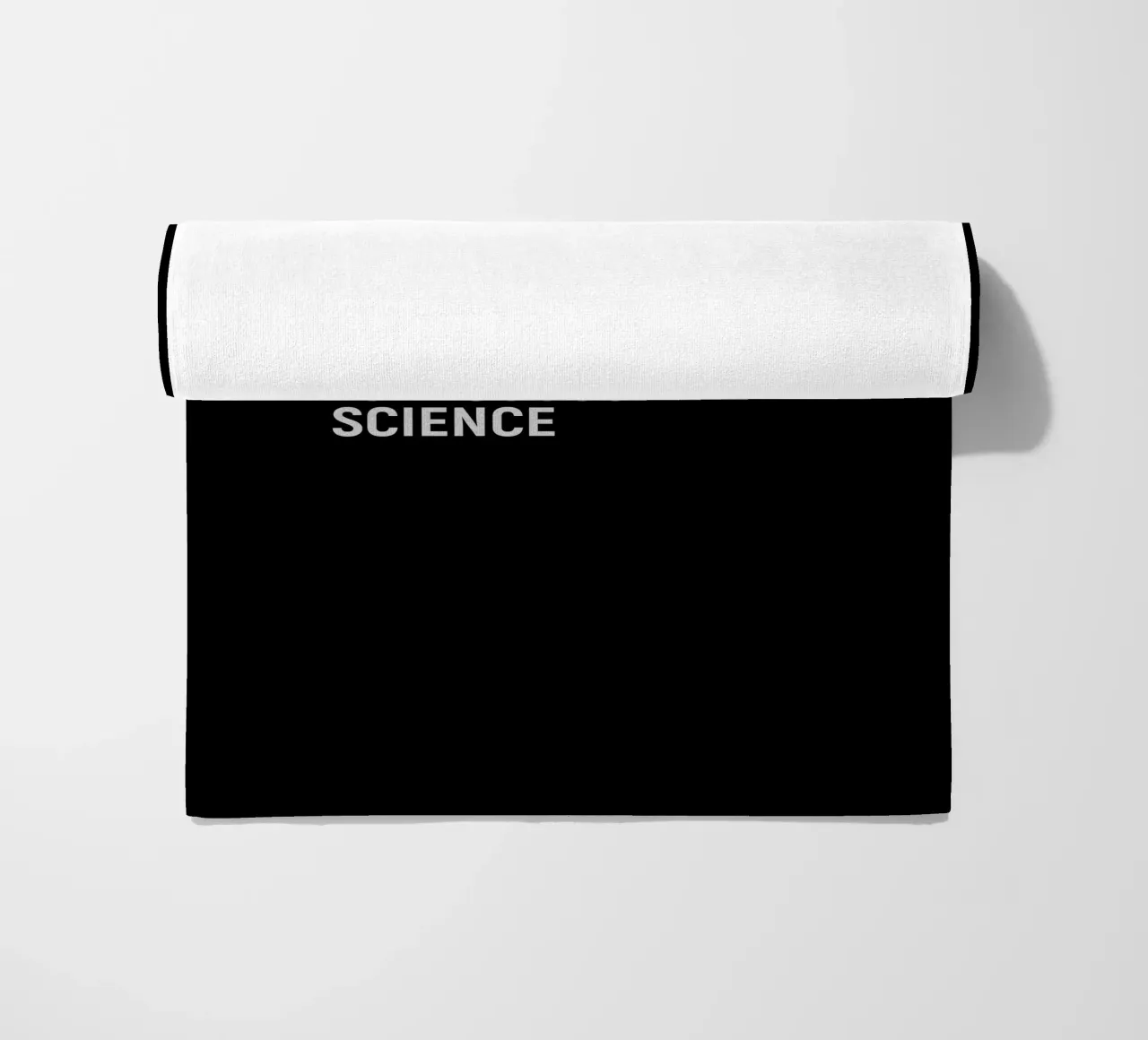 Introverted but very willing to discuss science serviette de plage de happieeagle