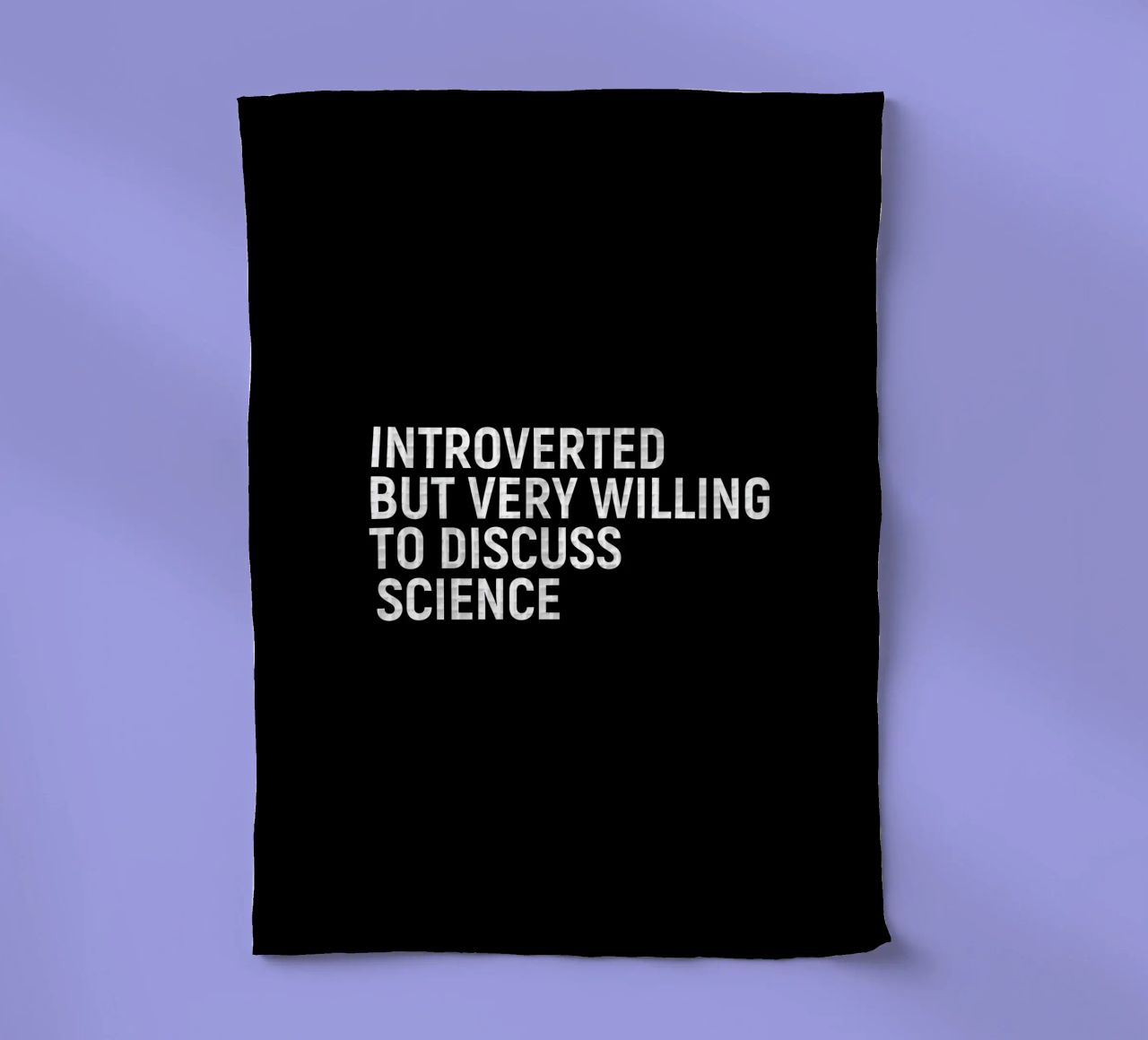 Introverted but very willing to discuss science canovaccio da cucina da happieeagle