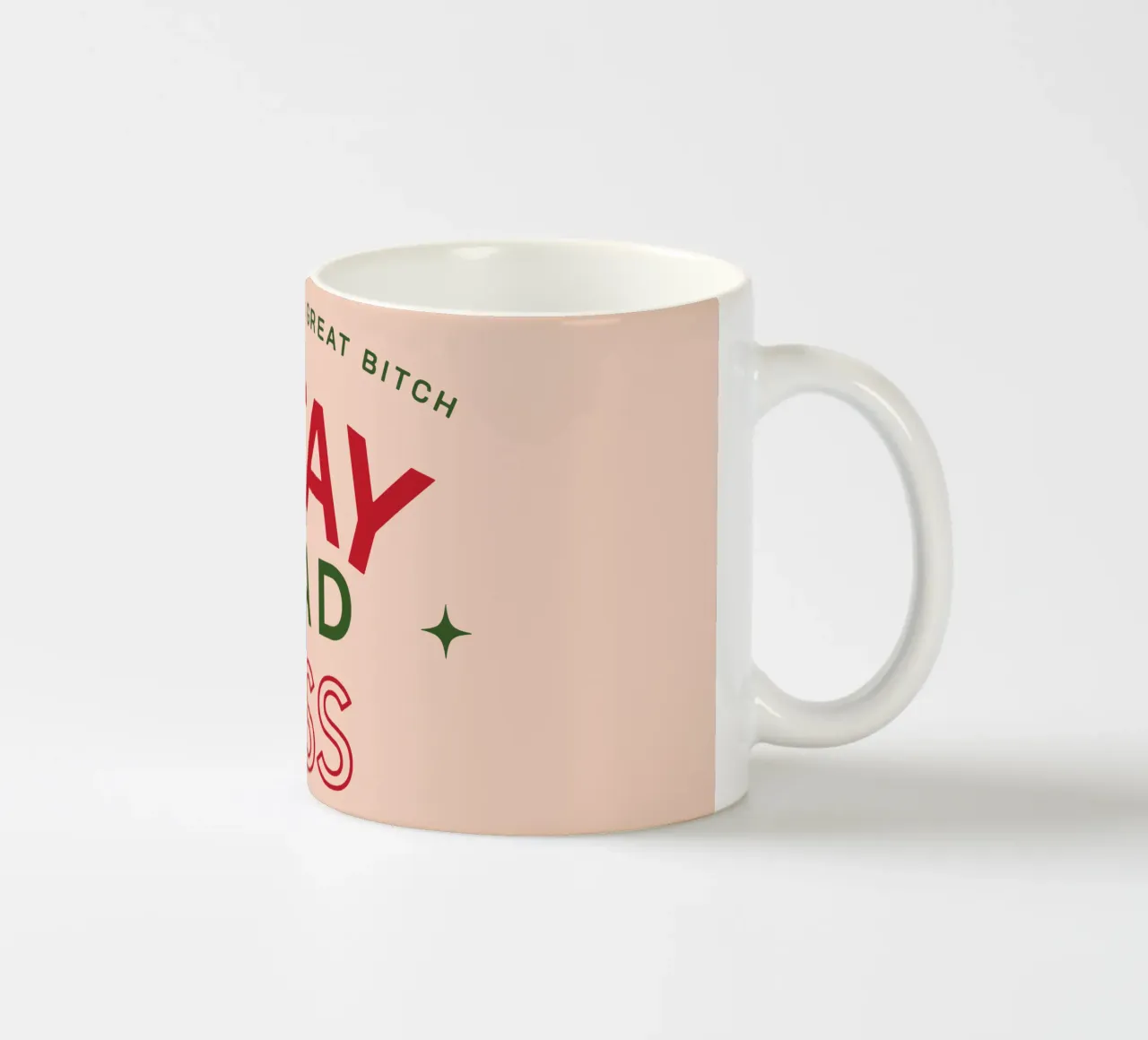 Stay Bad Ass ceramic mug by Gunawan Rb