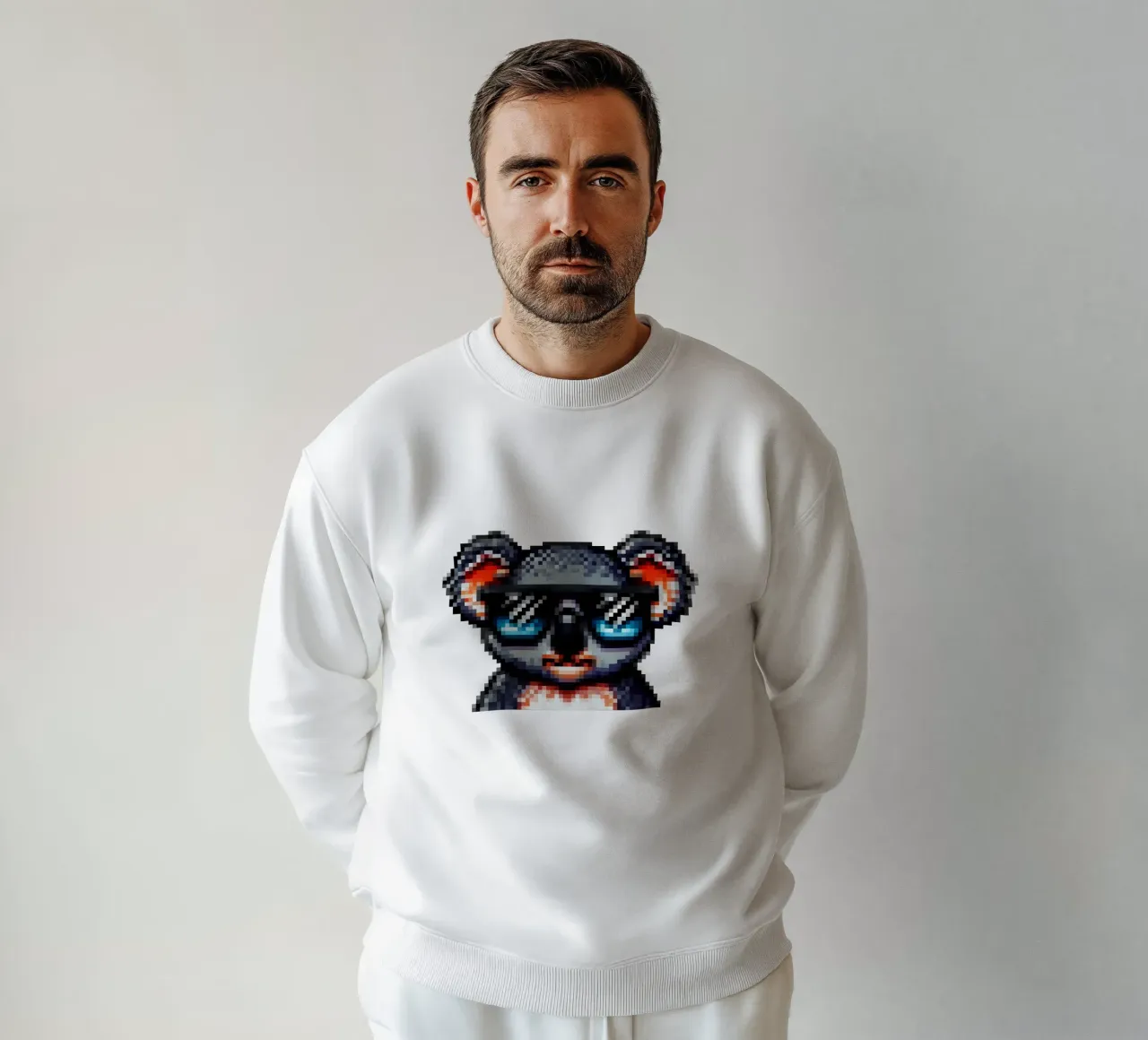 koala fresco - Pixelart felpa da pixelart