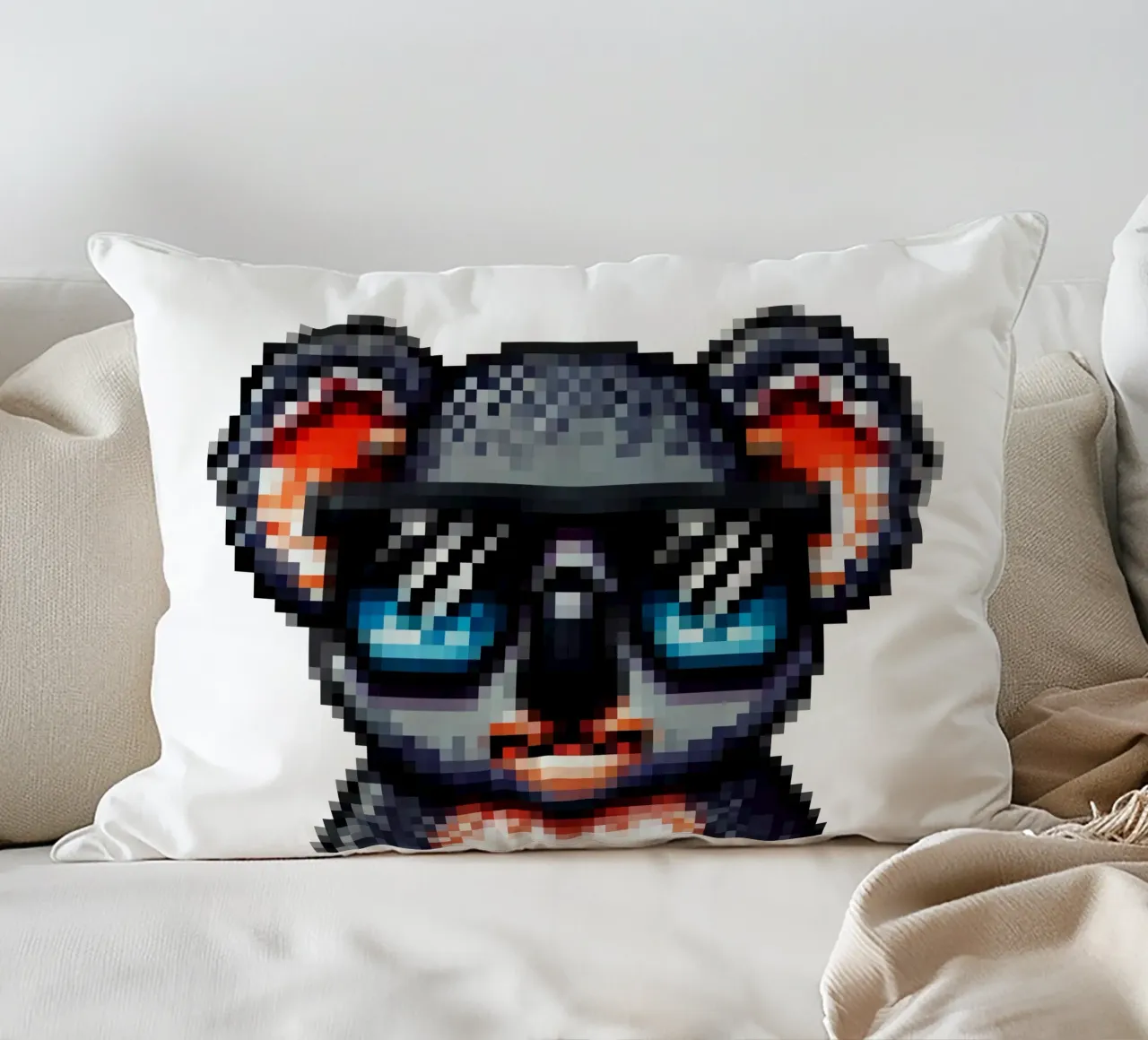 koala fresco - Pixelart cuscino da pixelart
