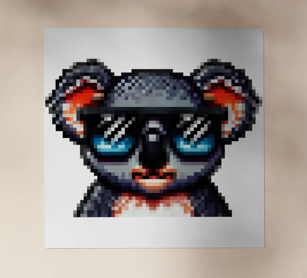 koala fresco - Pixelart pellicola backlit da pixelart