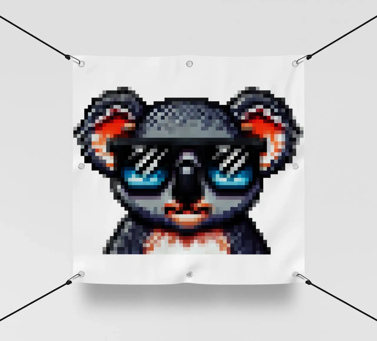 koala fresco - Pixelart telo in pvc da pixelart