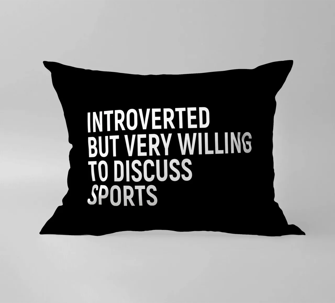 Introverted but very willing to discuss sports cuscino da happieeagle