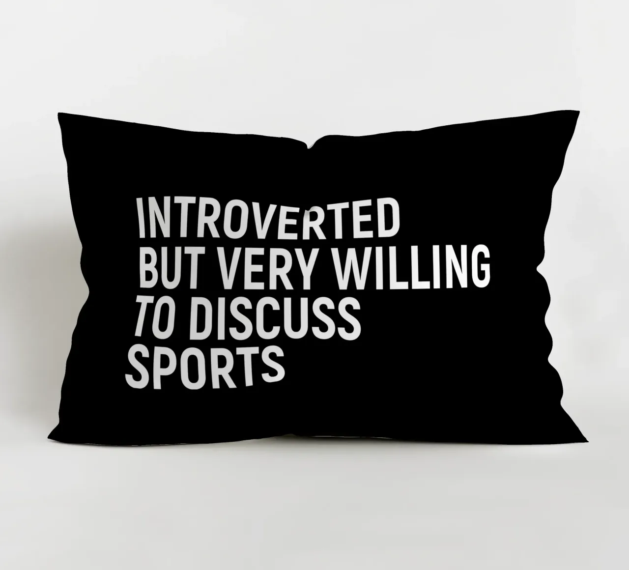 Introverted but very willing to discuss sports cuscino da happieeagle