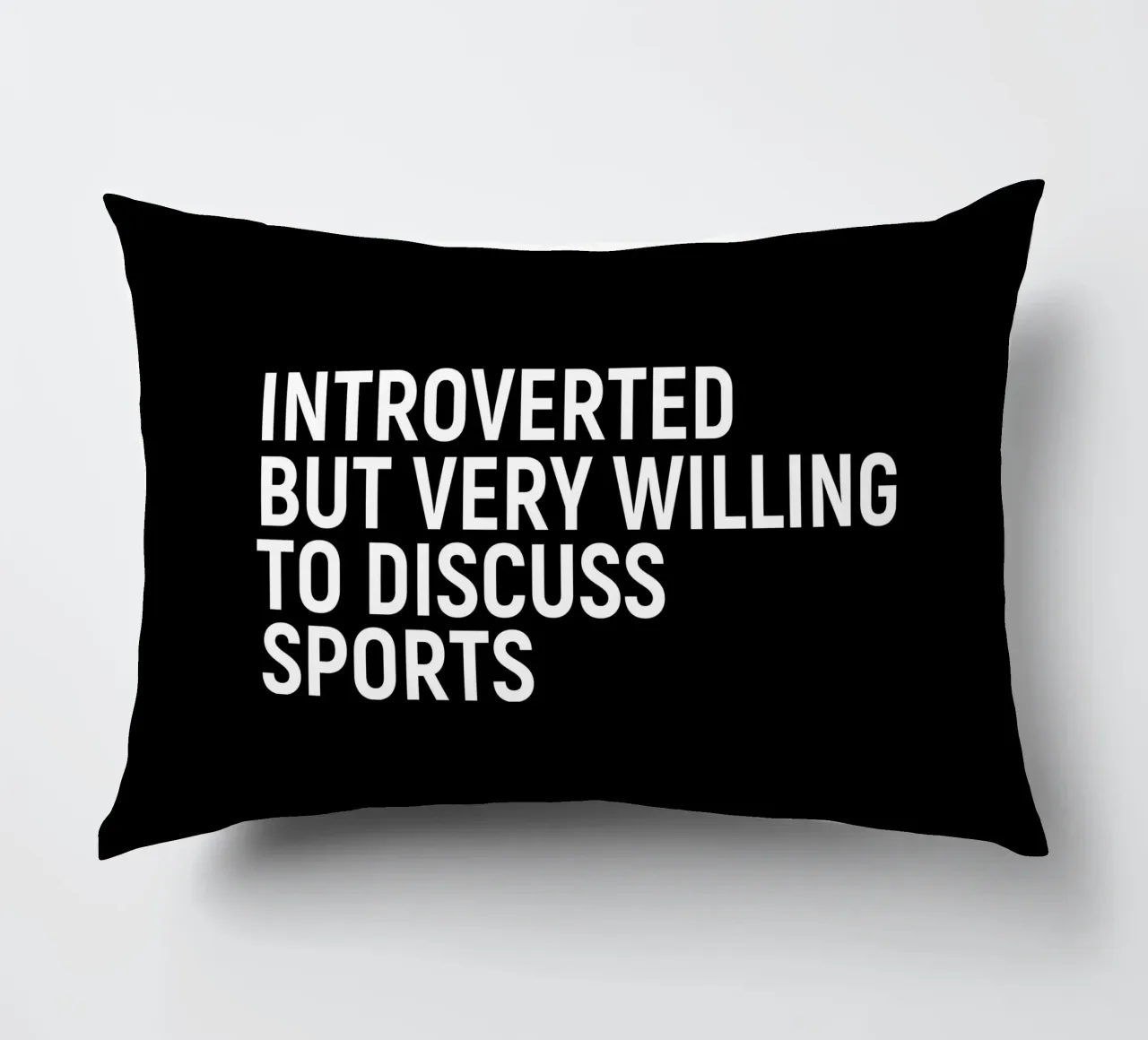 Introverted but very willing to discuss sports cuscino da happieeagle