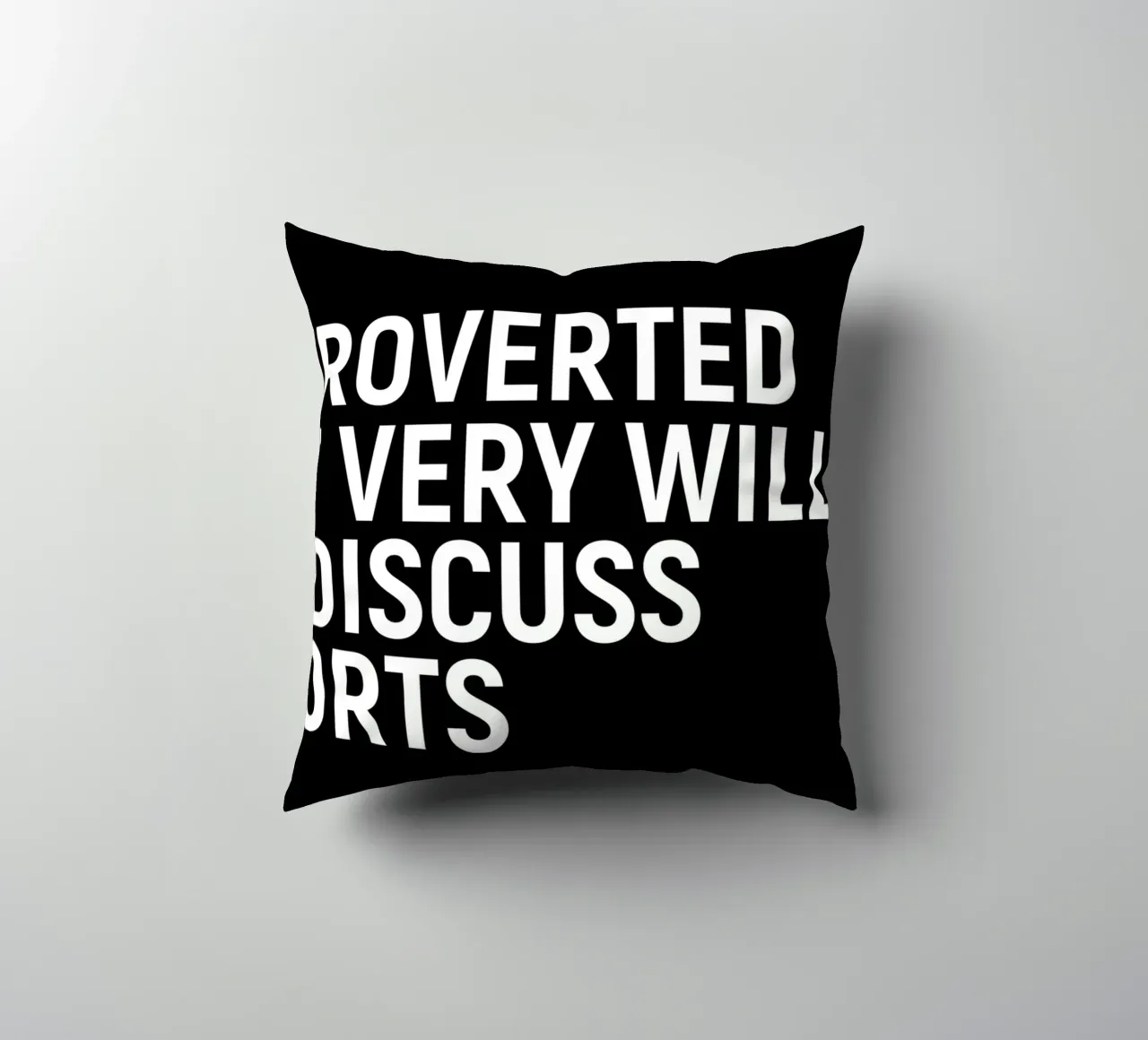 Introverted but very willing to discuss sports cuscino da happieeagle